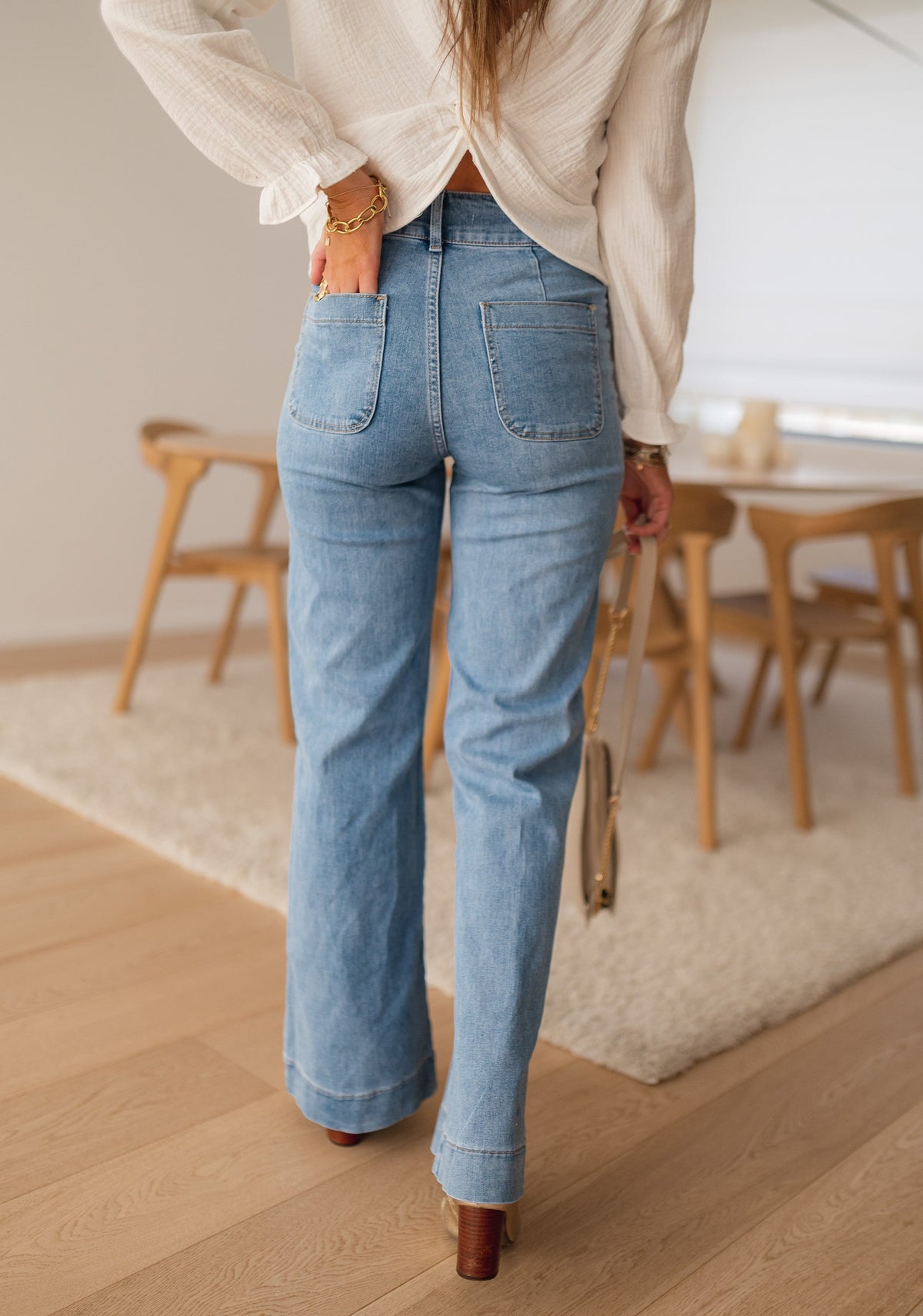 Jeans Hugues - bleu clair