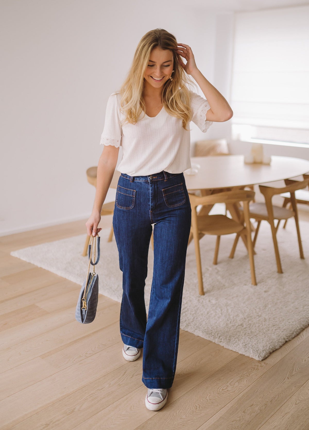 Jeans Hugues - bleu foncé