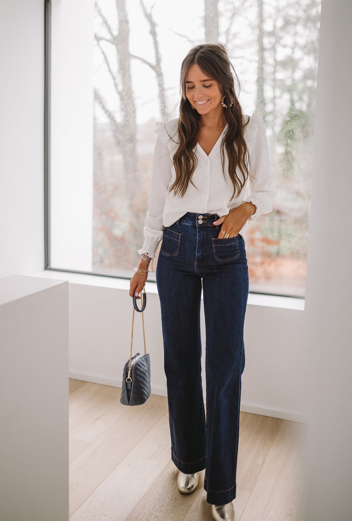 Jeans Hugues - bleu foncé