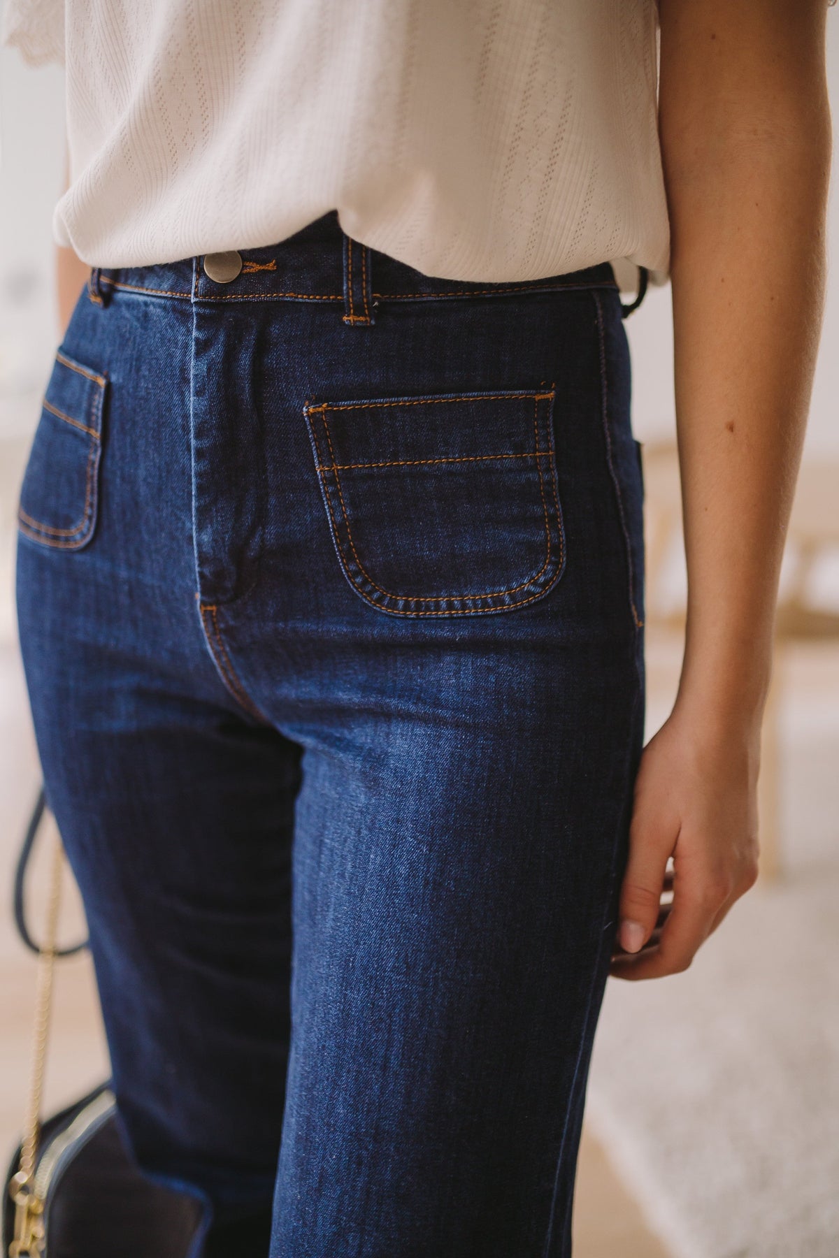 Jeans Hugues - bleu foncé