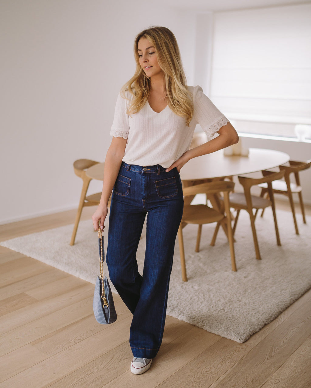 Jeans Hugues - bleu foncé