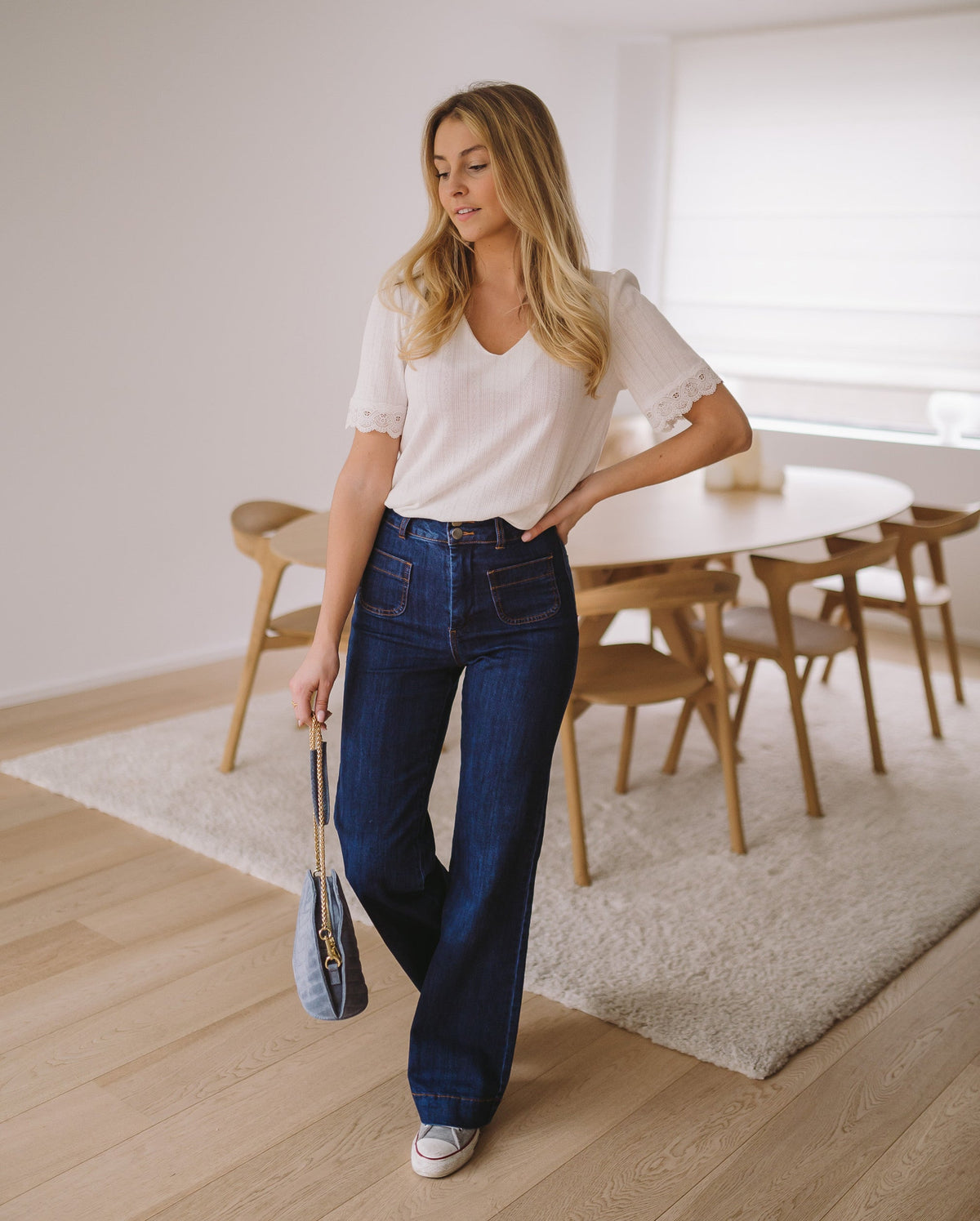 Jeans Hugues - bleu foncé