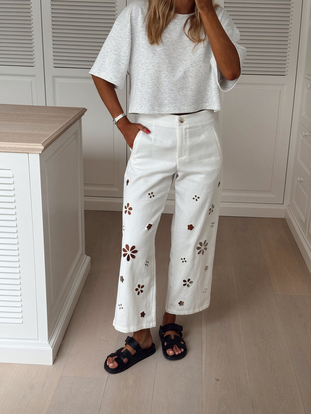 Jeans Côme - blanc