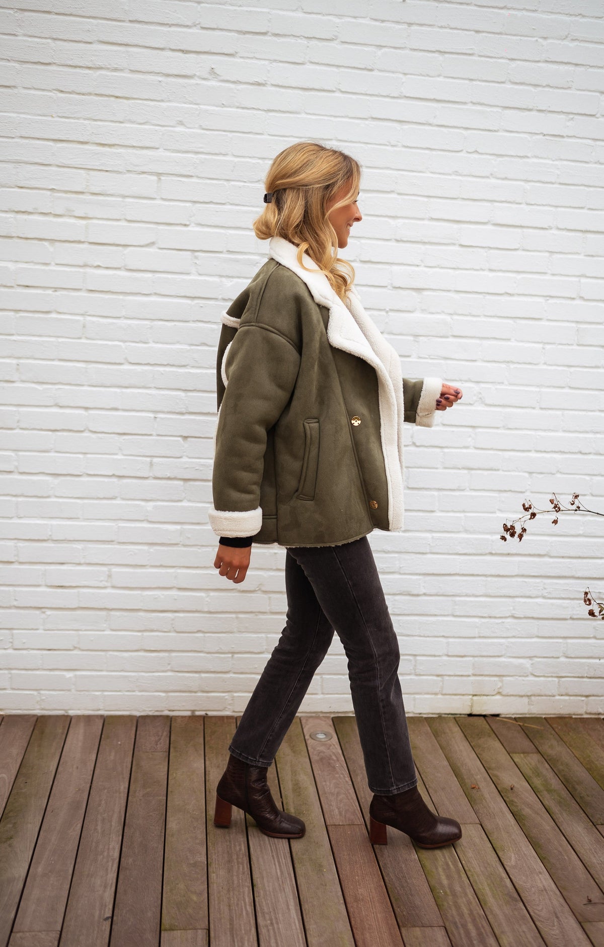 Jeans Sandrine - gris
