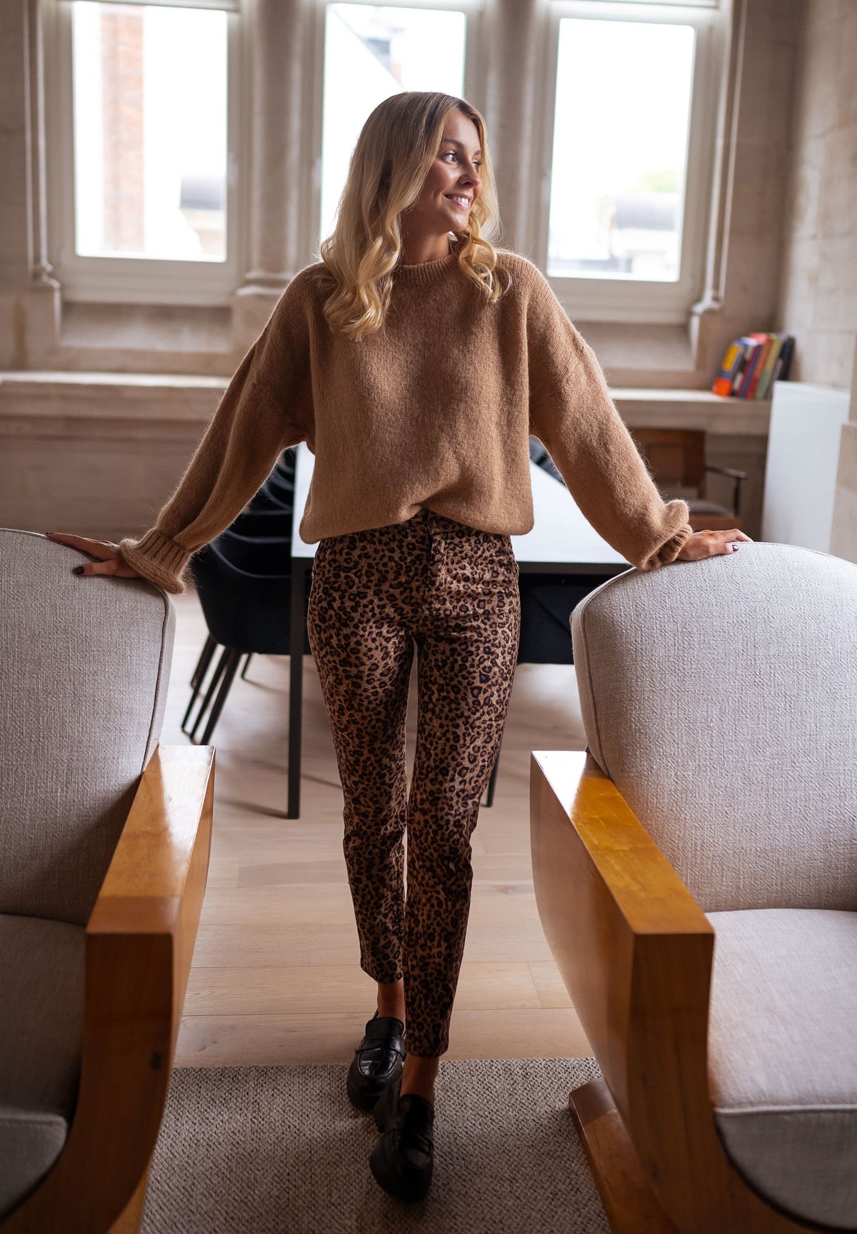 Pull Joela - camel