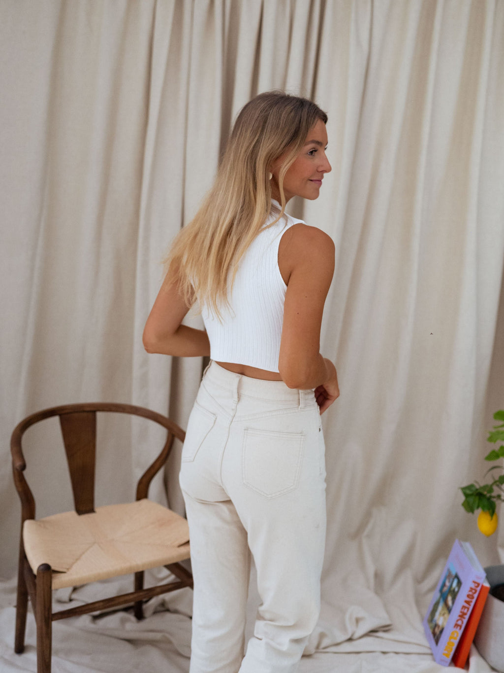 Top Lily - blanc