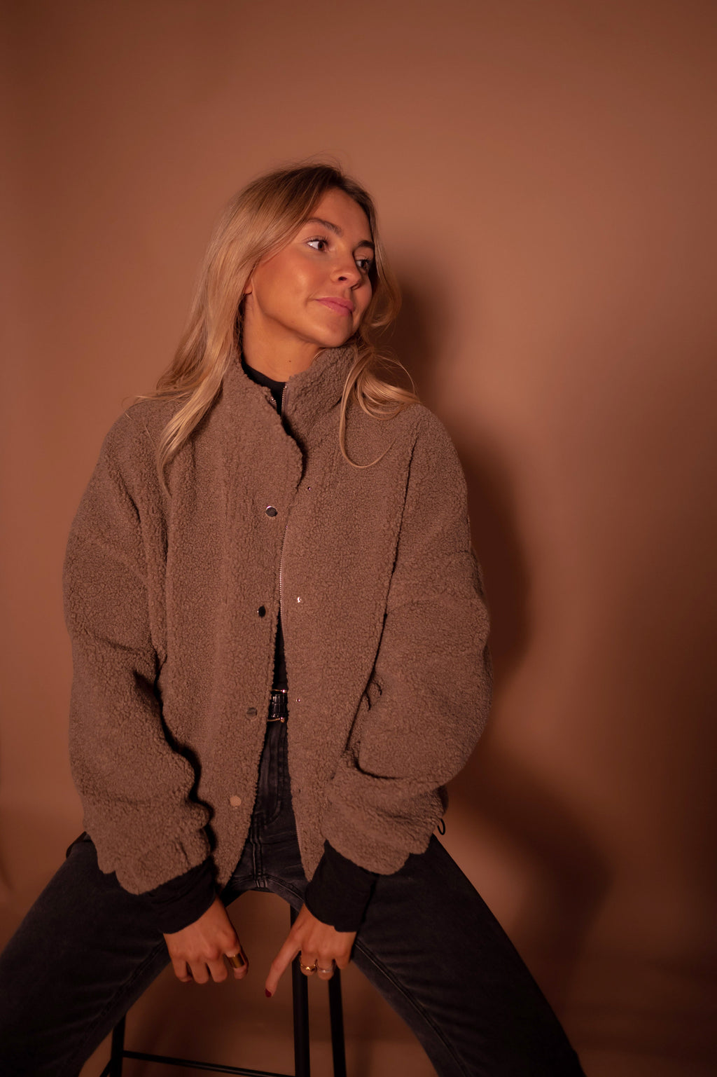 Manteau Nehuda - taupe