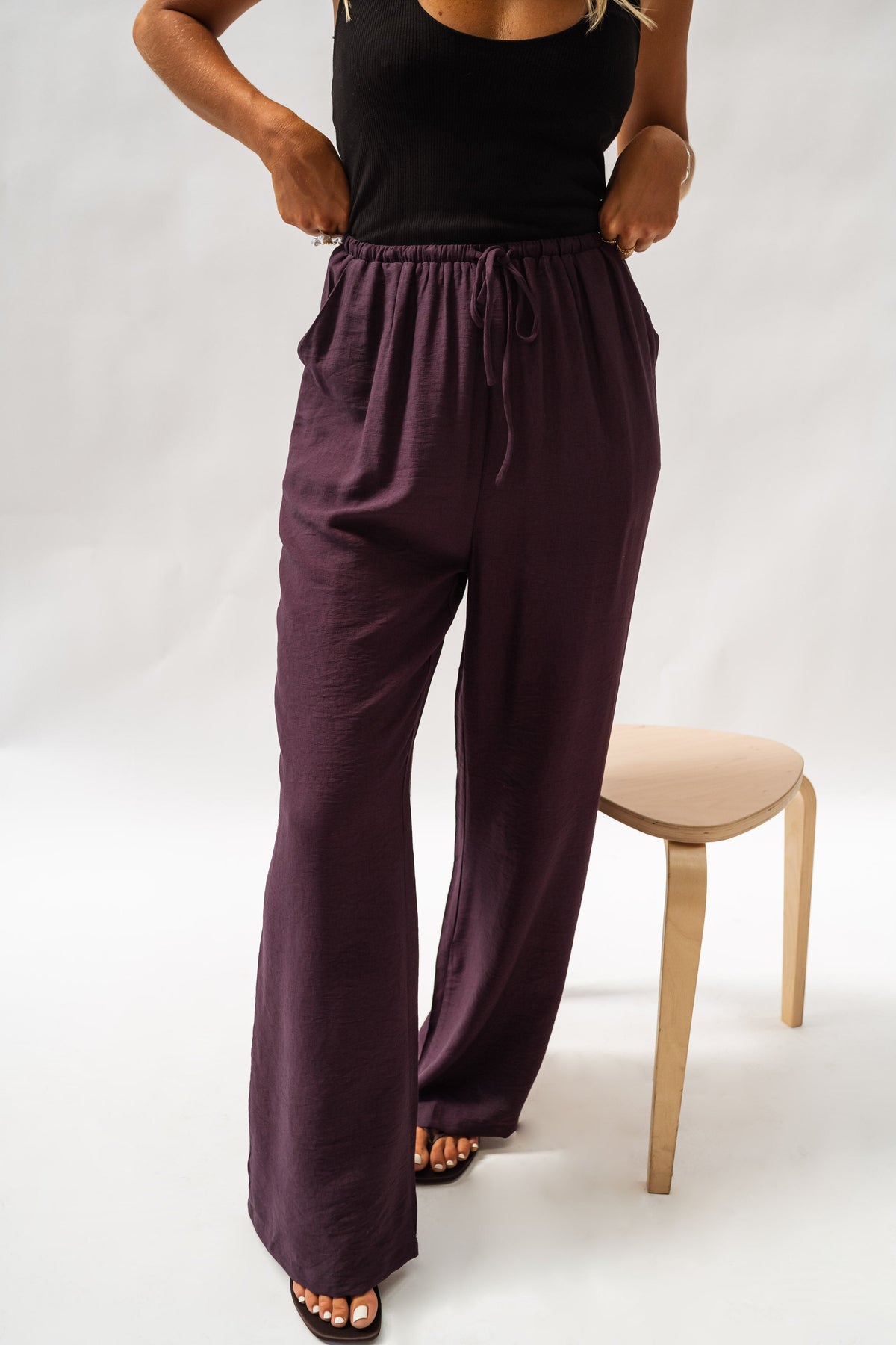 Pantalon Chase - mauve