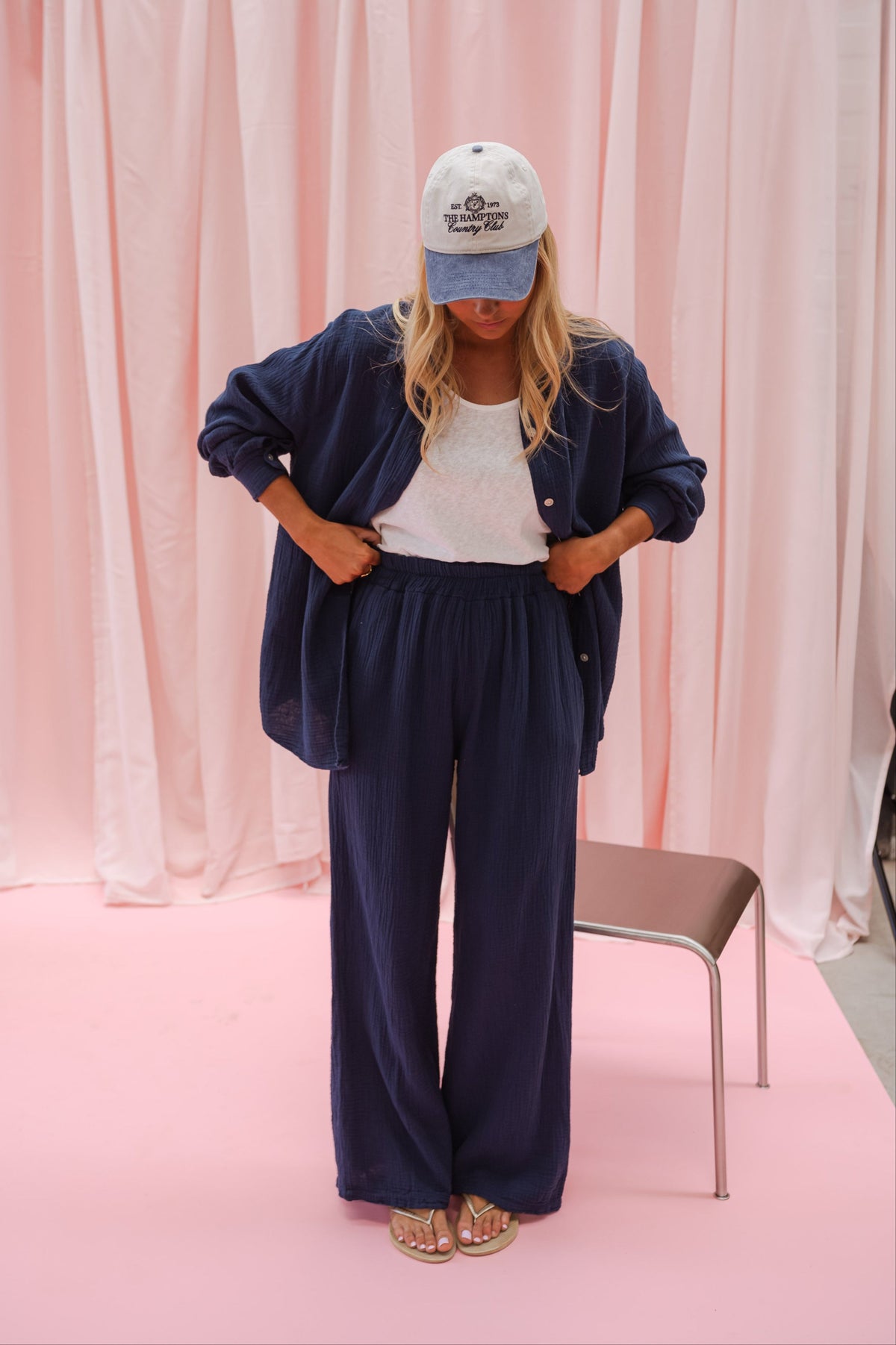 Pantalon Milly - bleu nuit
