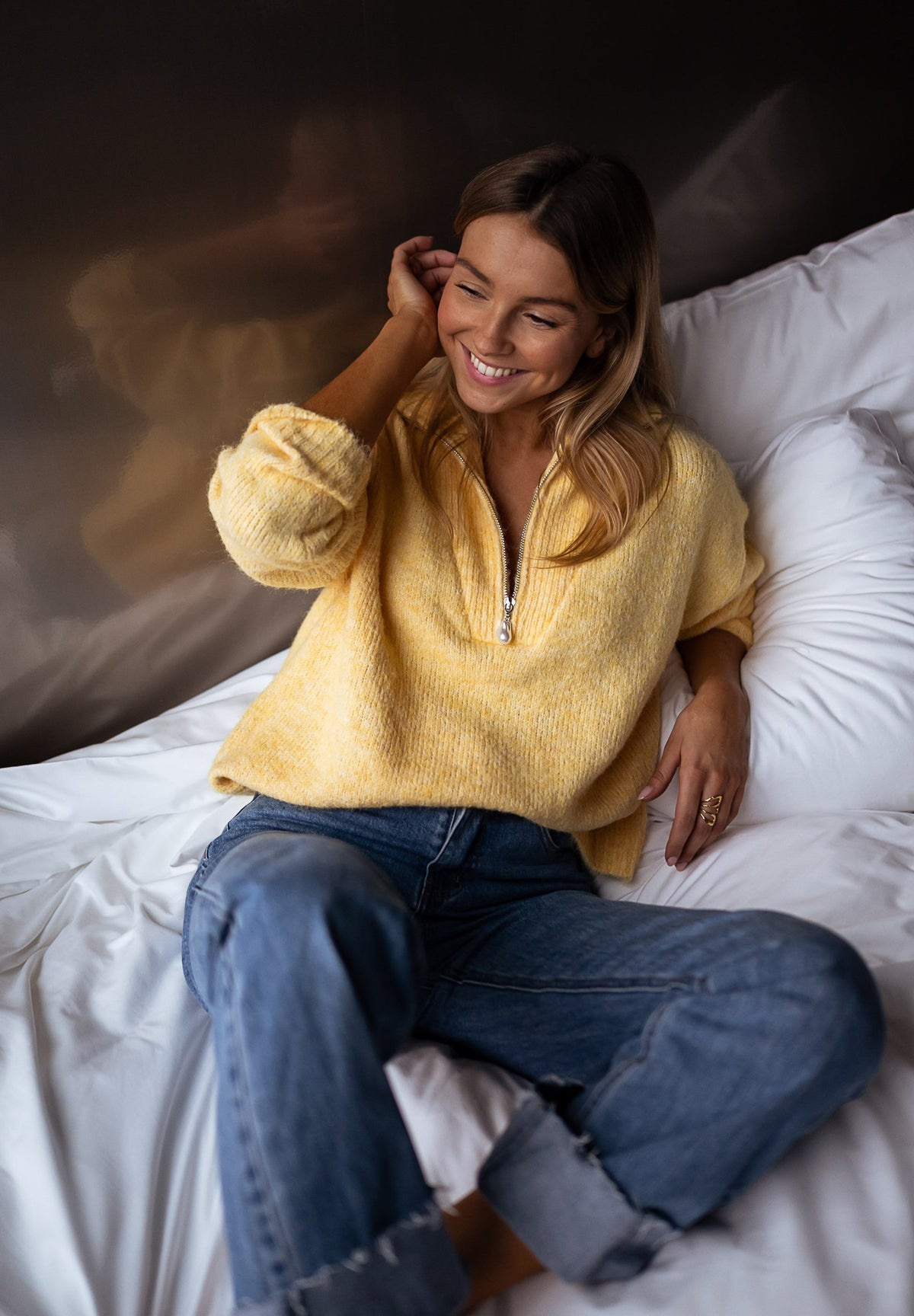 Pull Alix - jaune