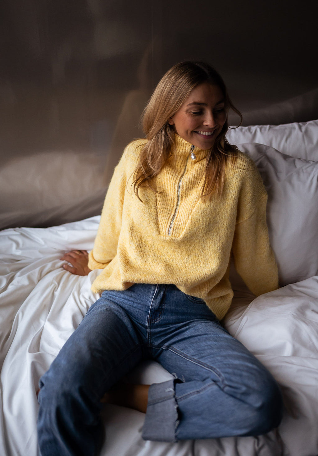 Pull Alix - jaune
