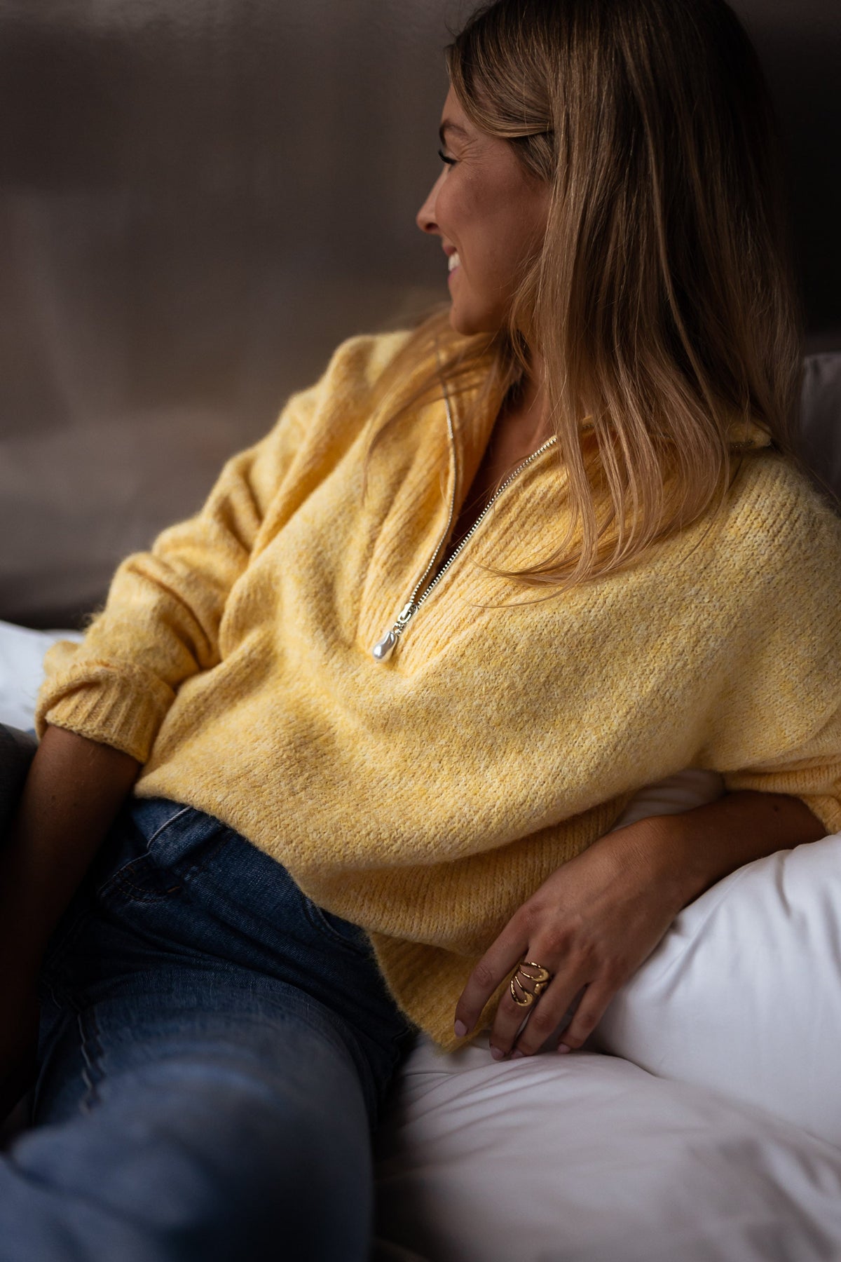 Pull Alix - jaune