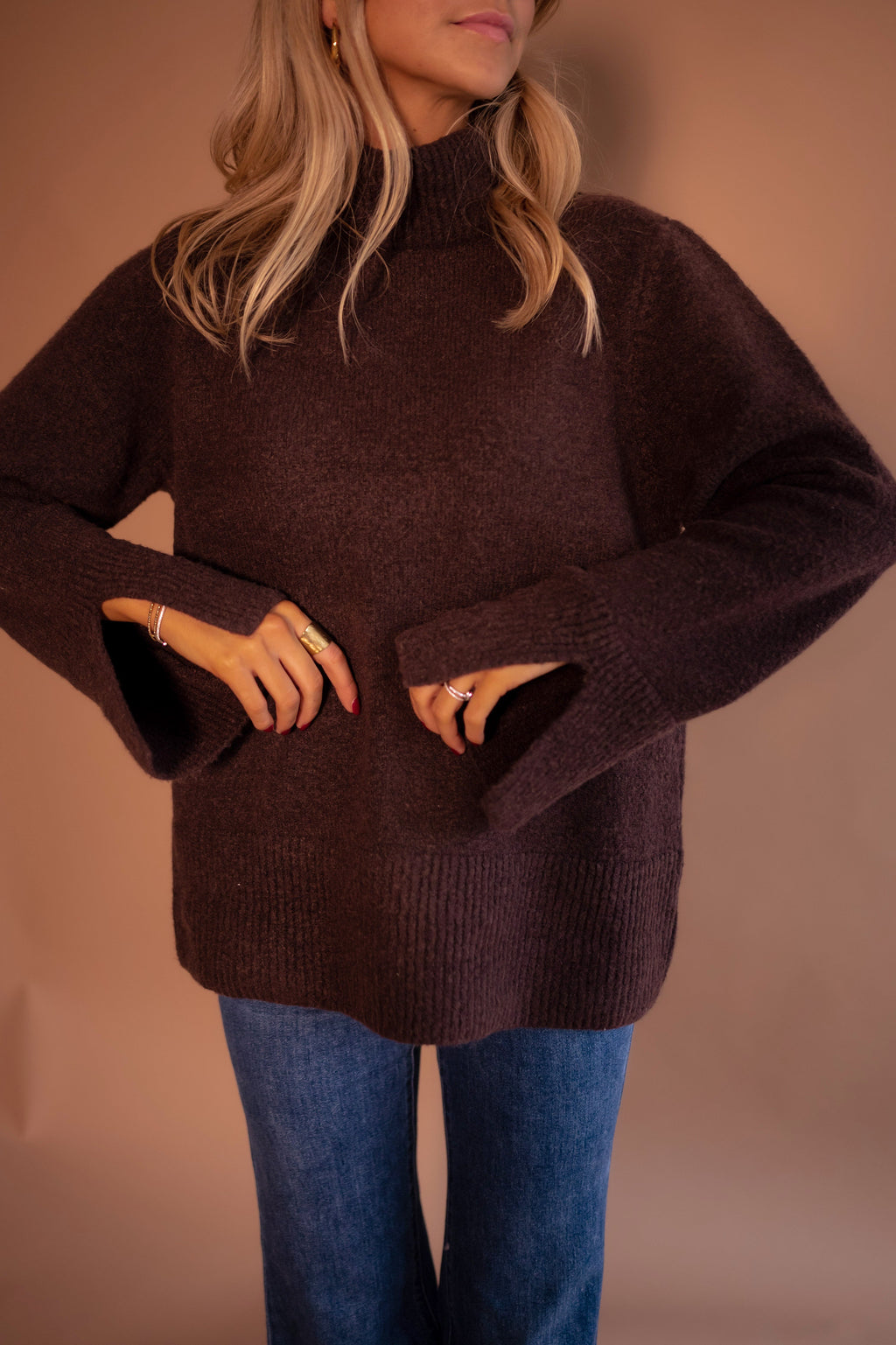 Pull Aurele - chocolat