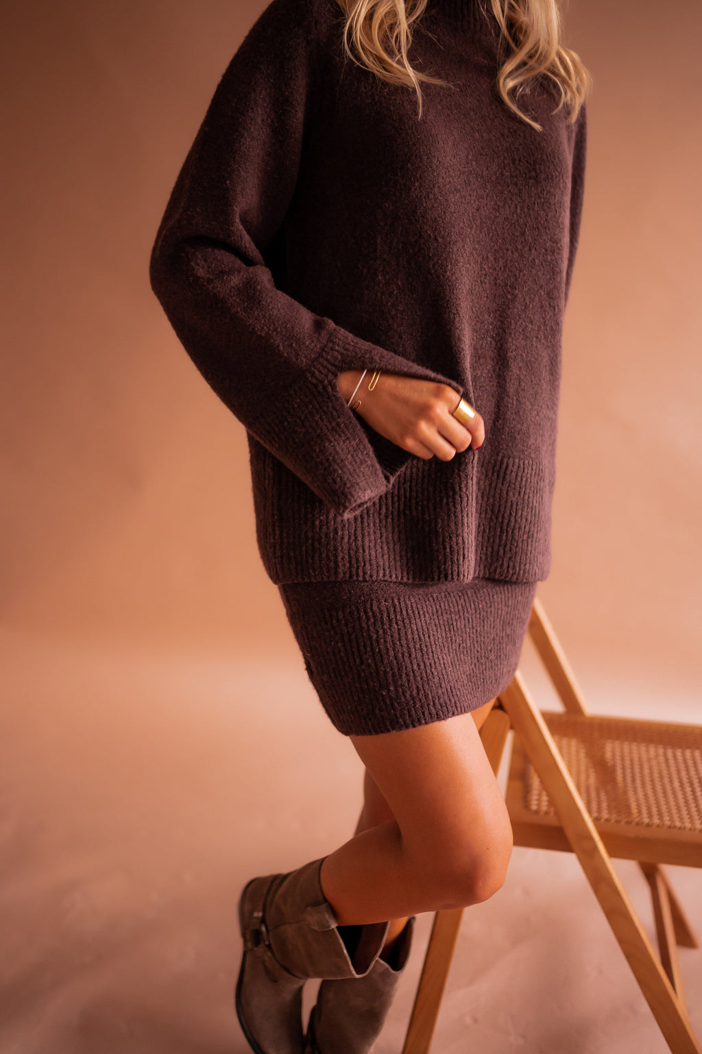 Pull Aurele - chocolat