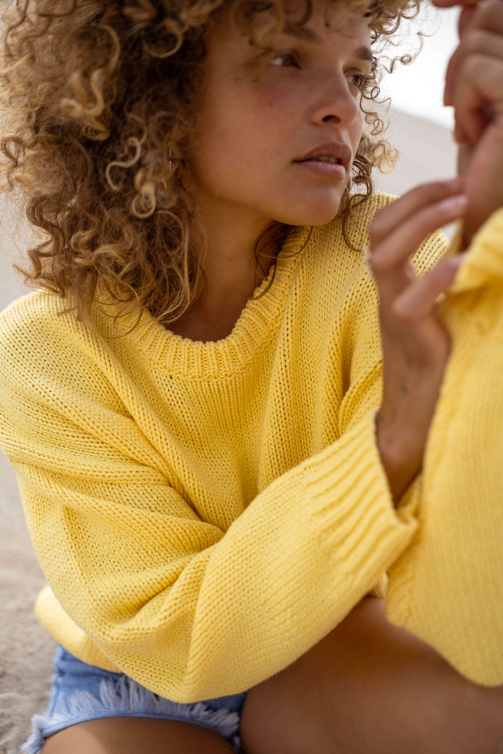 Pull Frana - jaune