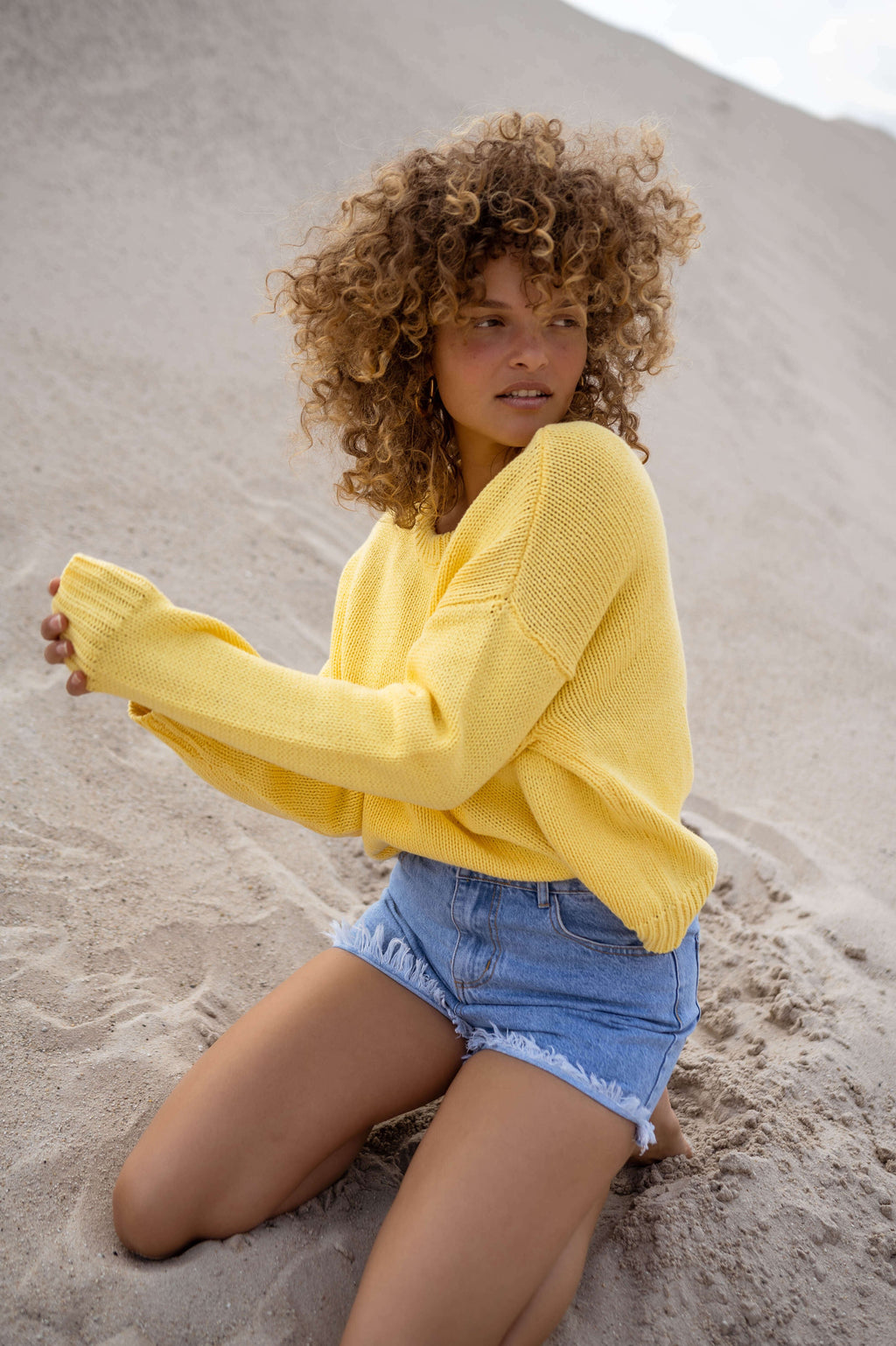 Pull Frana - jaune