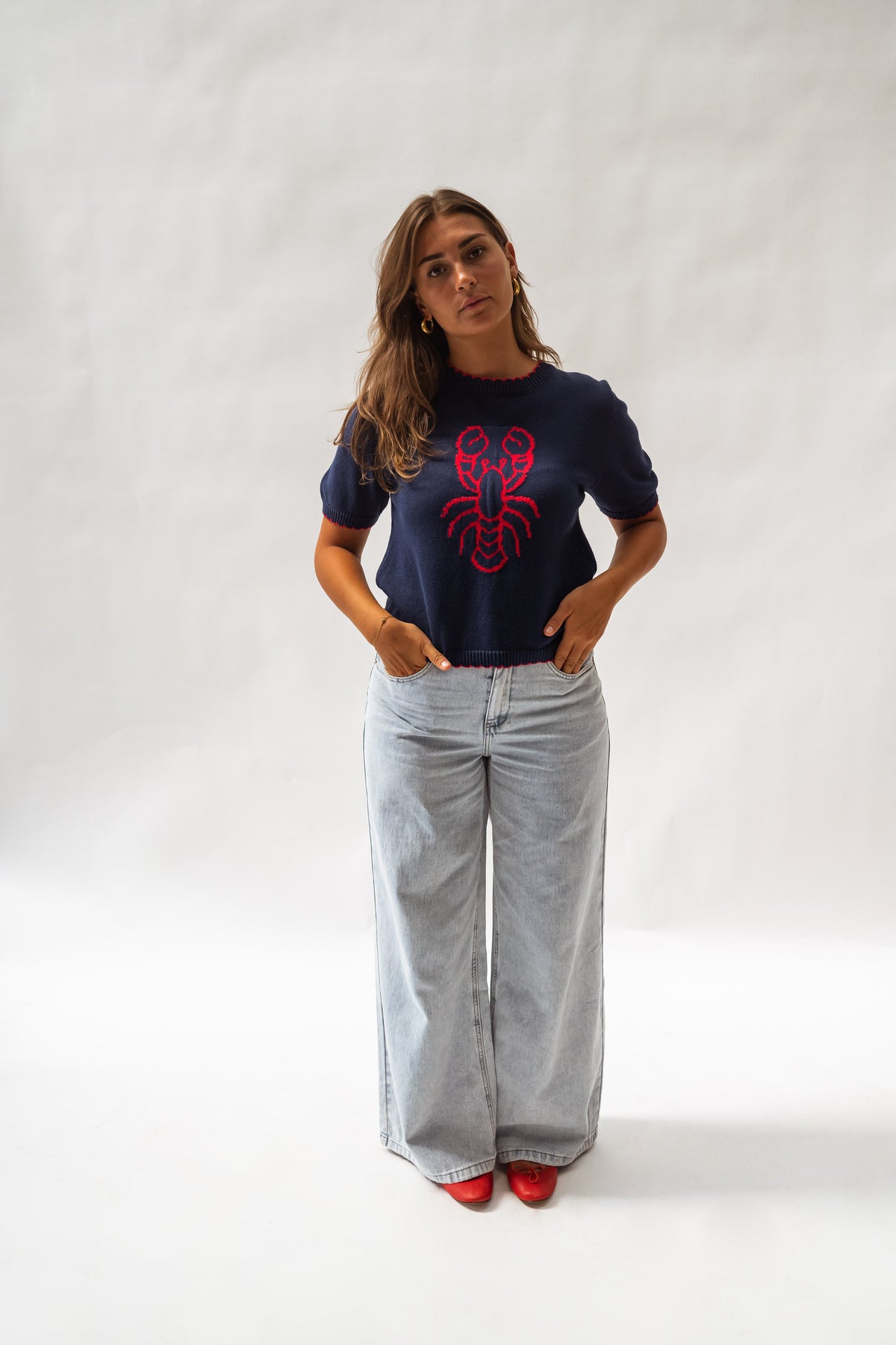 Pull Homa - bleu