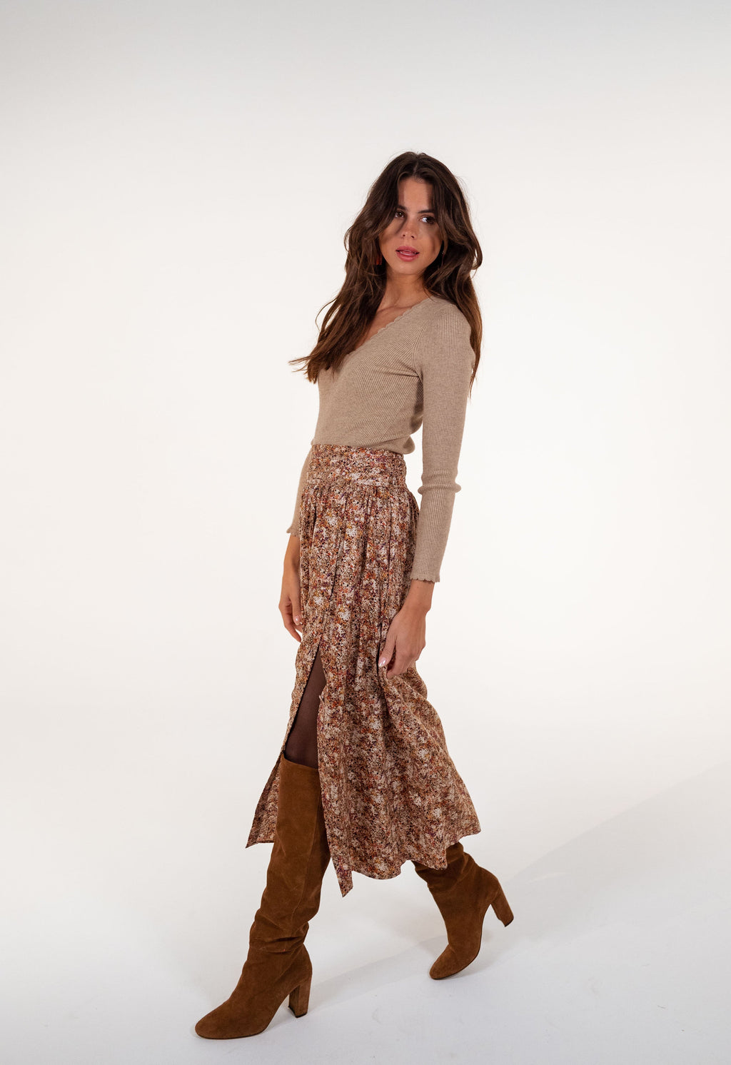 Pull Juno - taupe