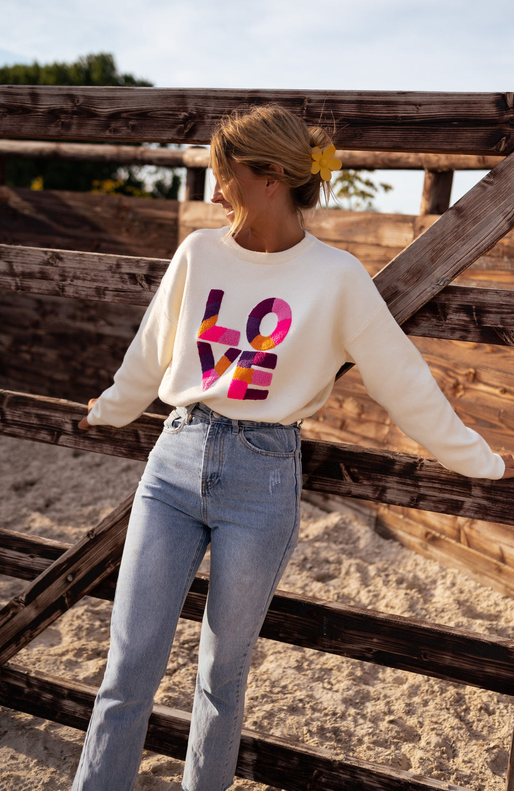 Pull Kelly - écru