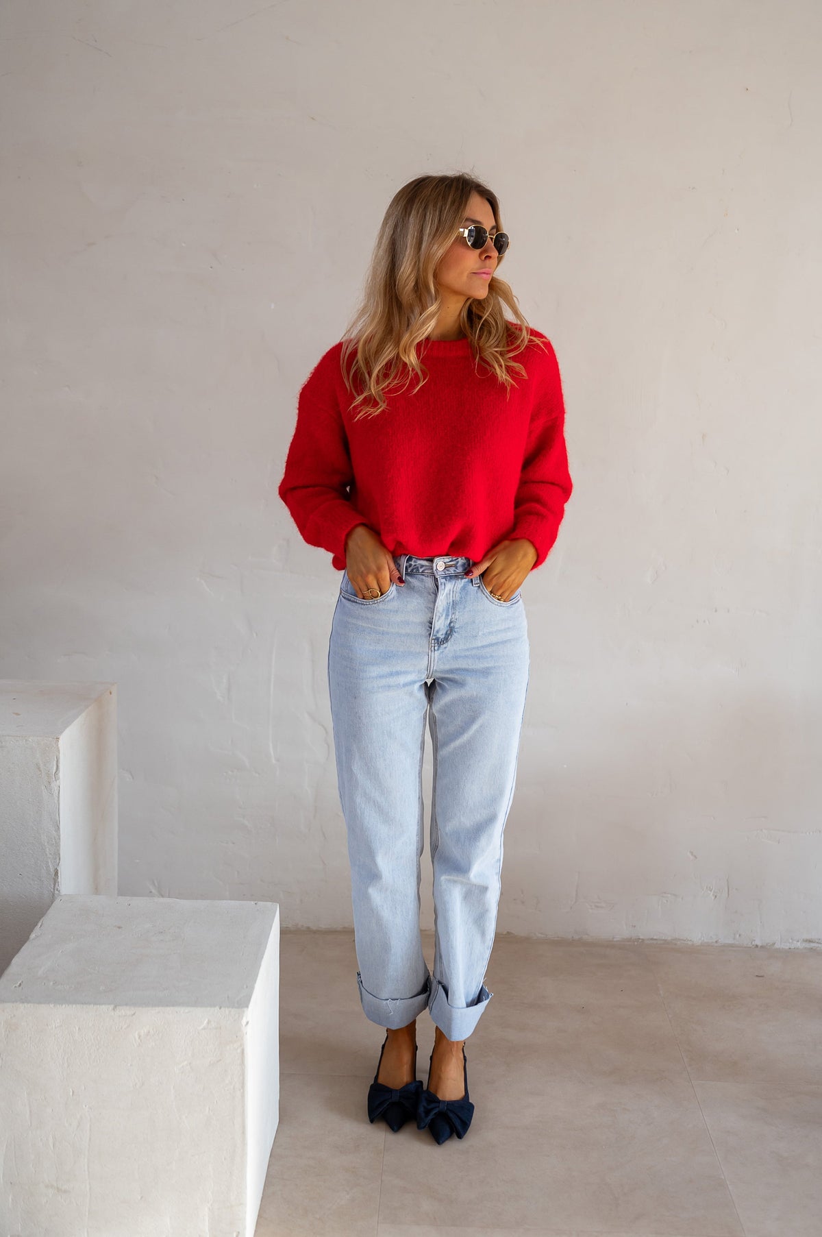 Pull Melania - rouge
