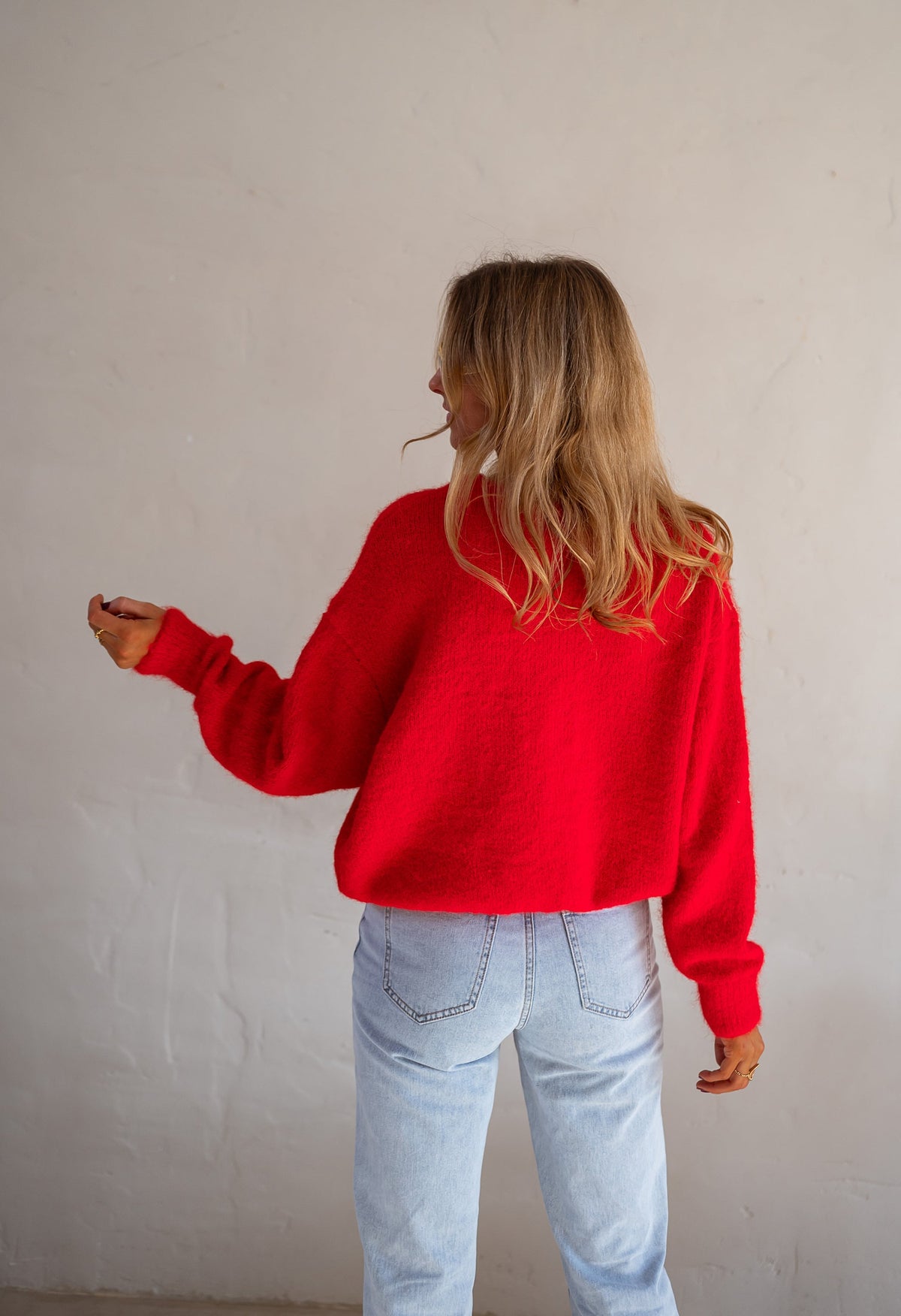 Pull Melania - rouge