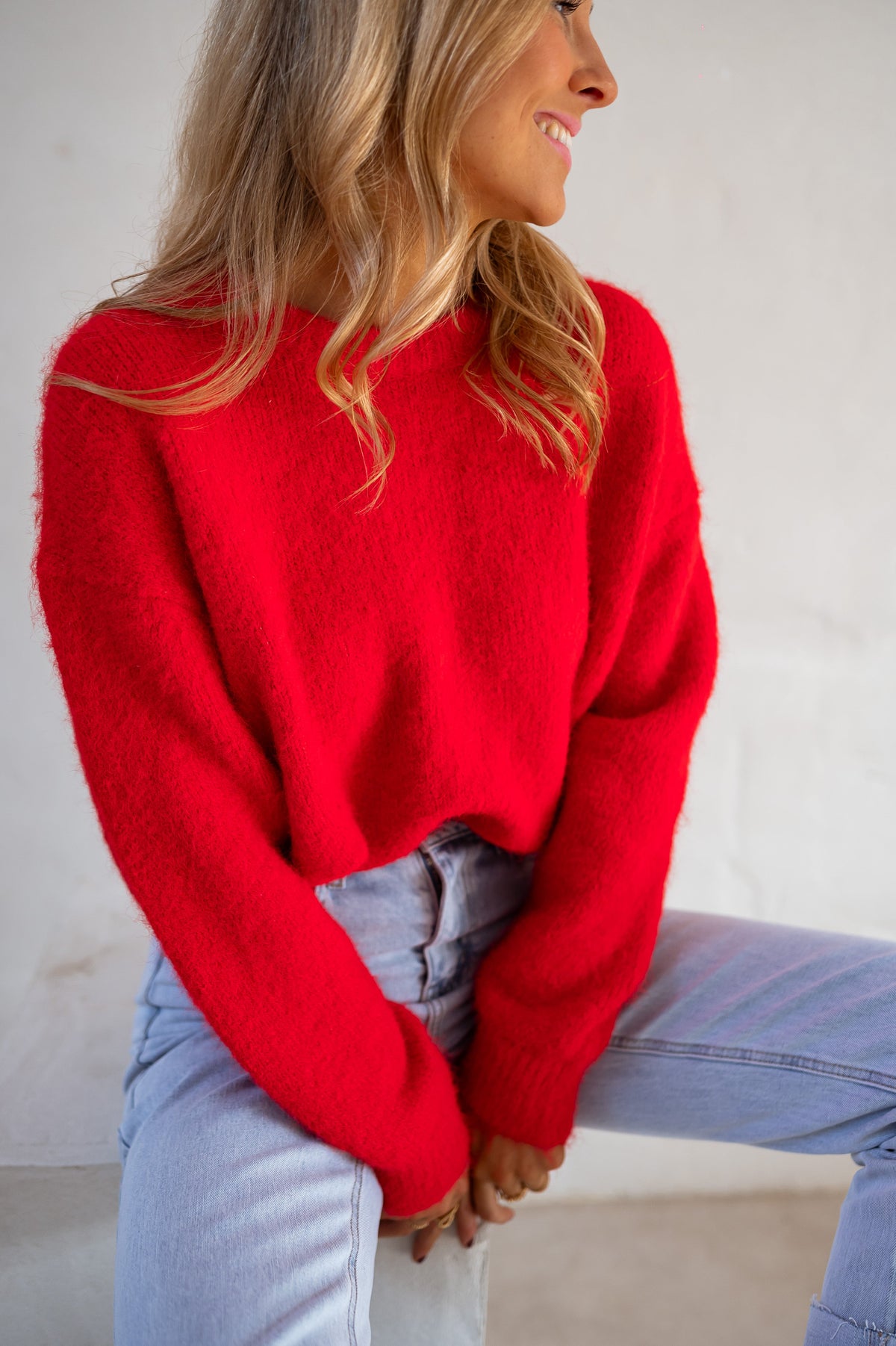 Pull Melania - rouge