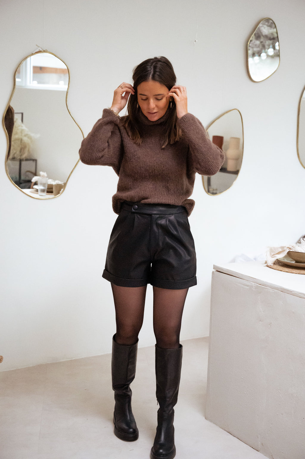 Pull Thibaut - brun