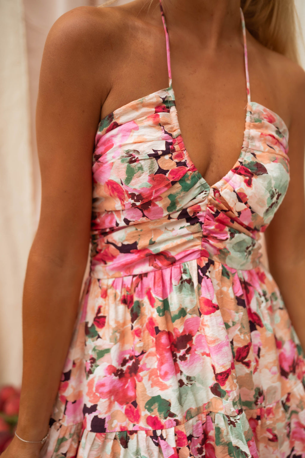 Robe Alicia - à fleurs