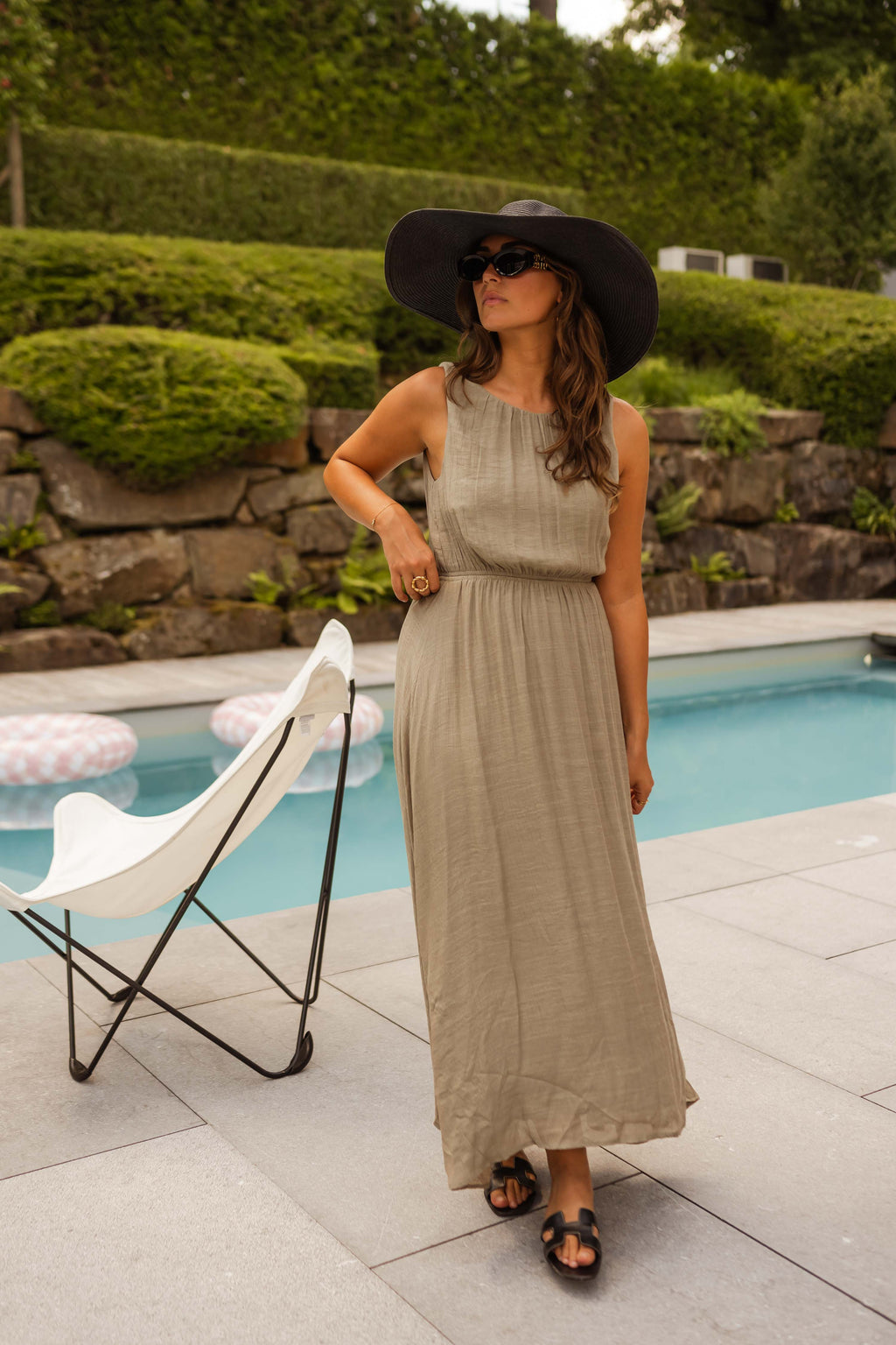 Robe Ana - kaki