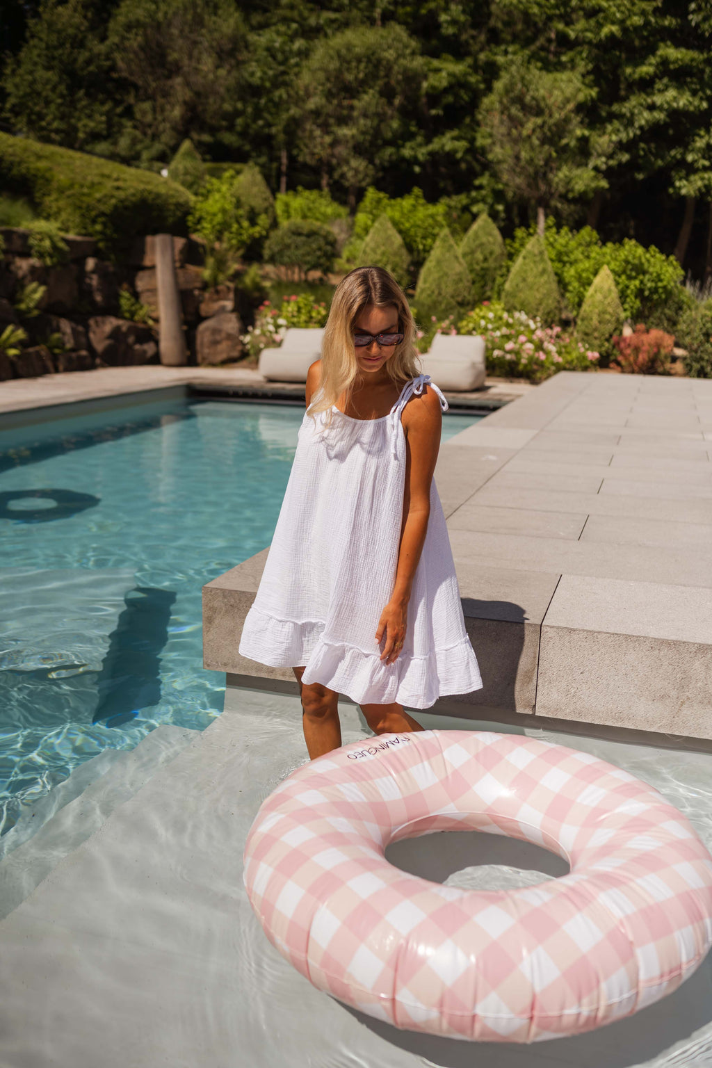 Robe Athenais - blanche