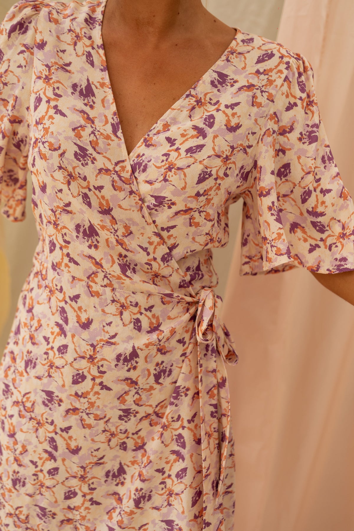 Robe Bessie - à fleurs