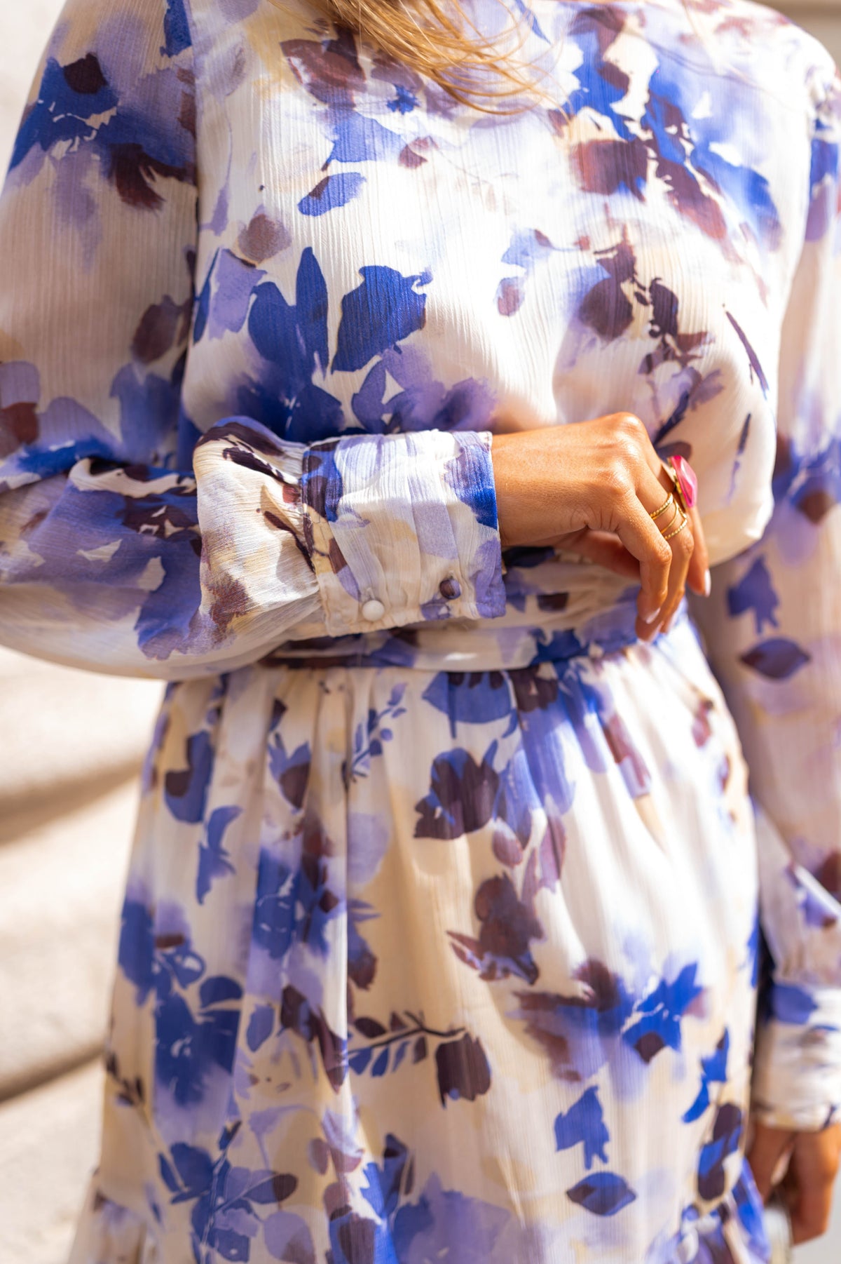 Robe Eily - à fleurs