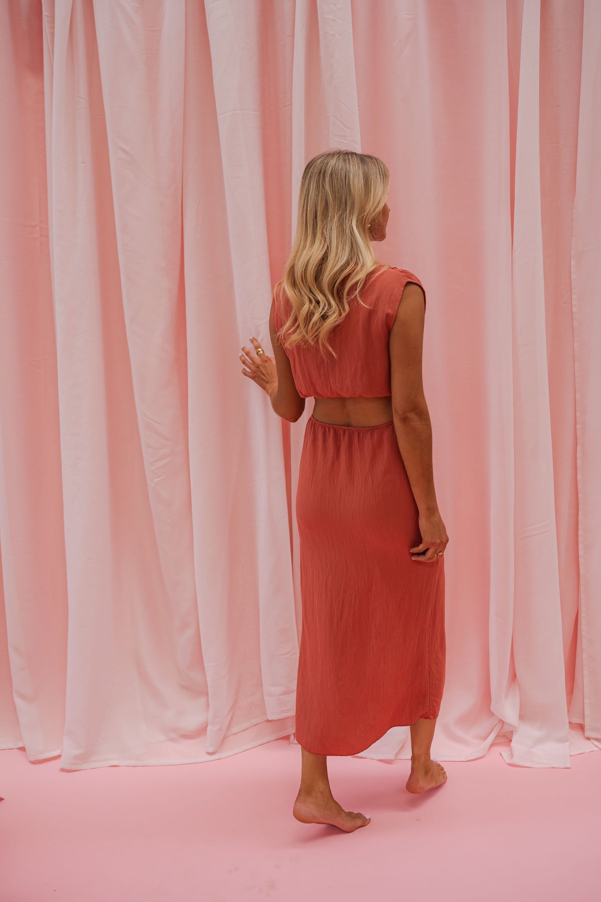 Robe Kristen - terracotta