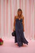 Robe Lally - bleu nuit