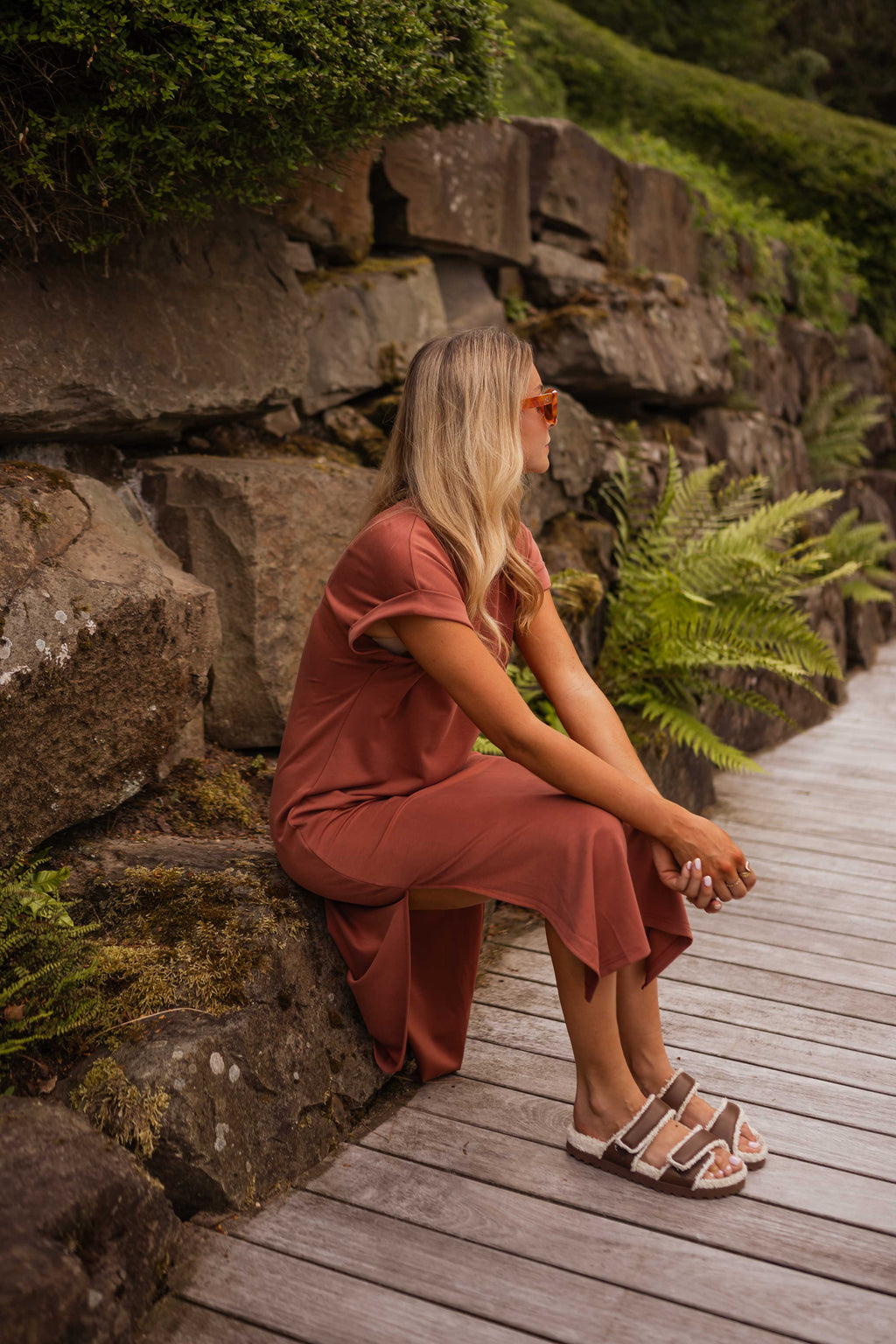 Robe Lyana - brique