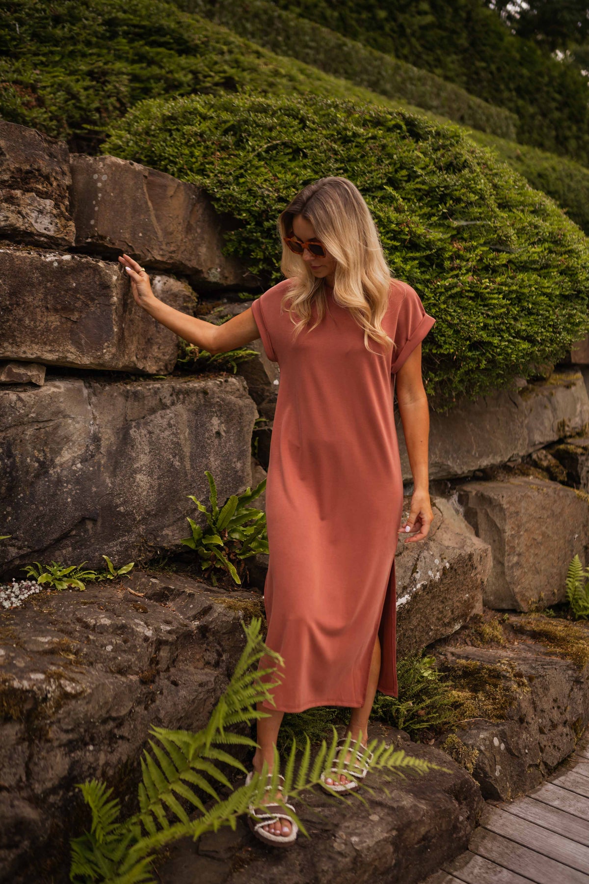 Robe Lyana - brique