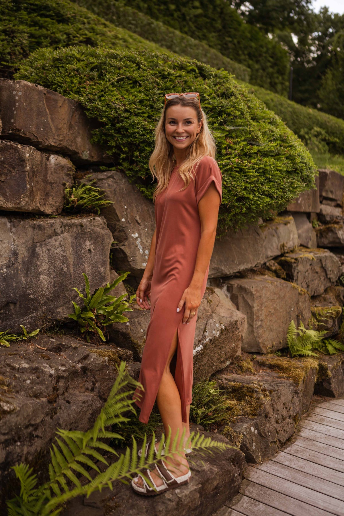 Robe Lyana - brique