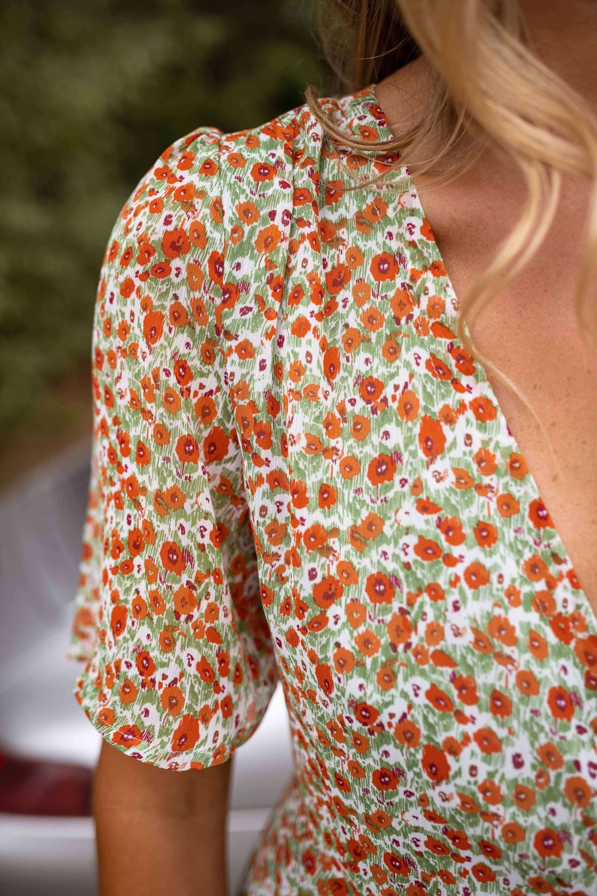 Robe Marwa - à fleurs