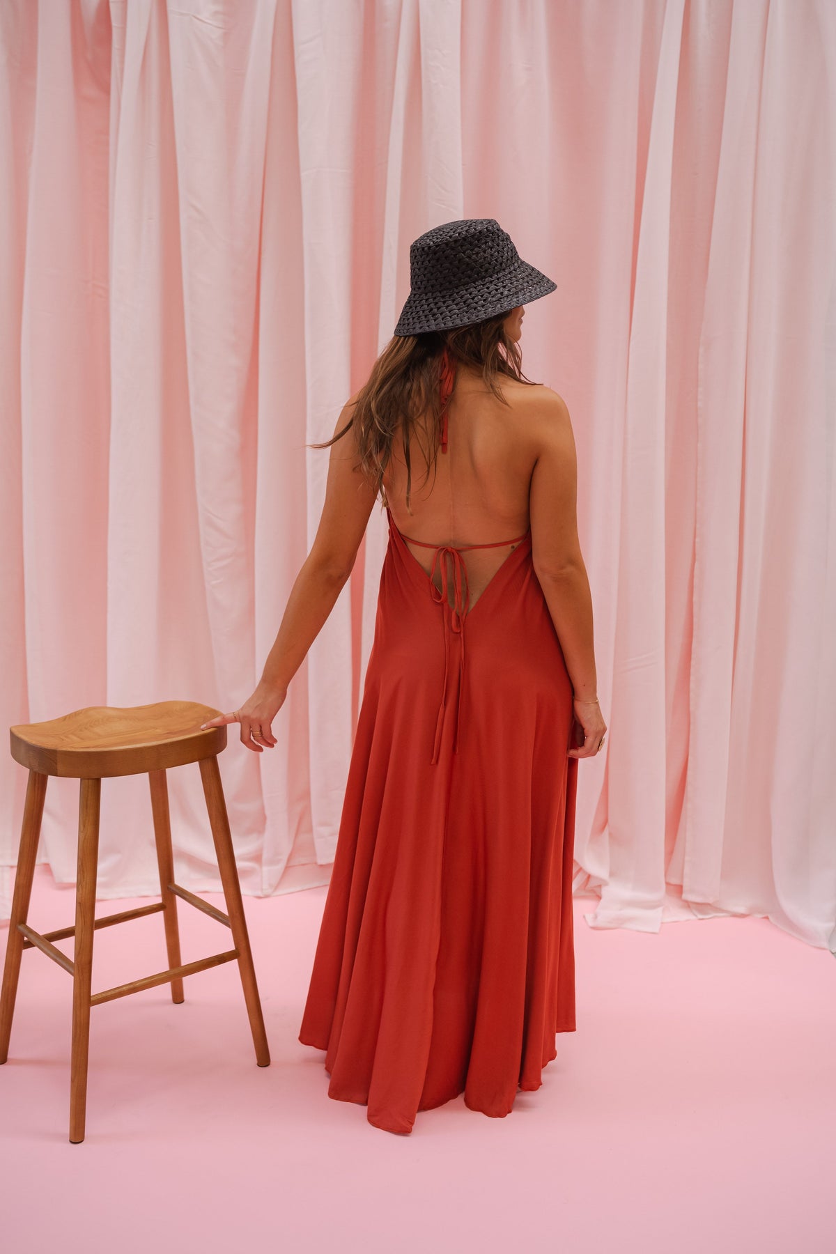 Robe Salia - terracotta