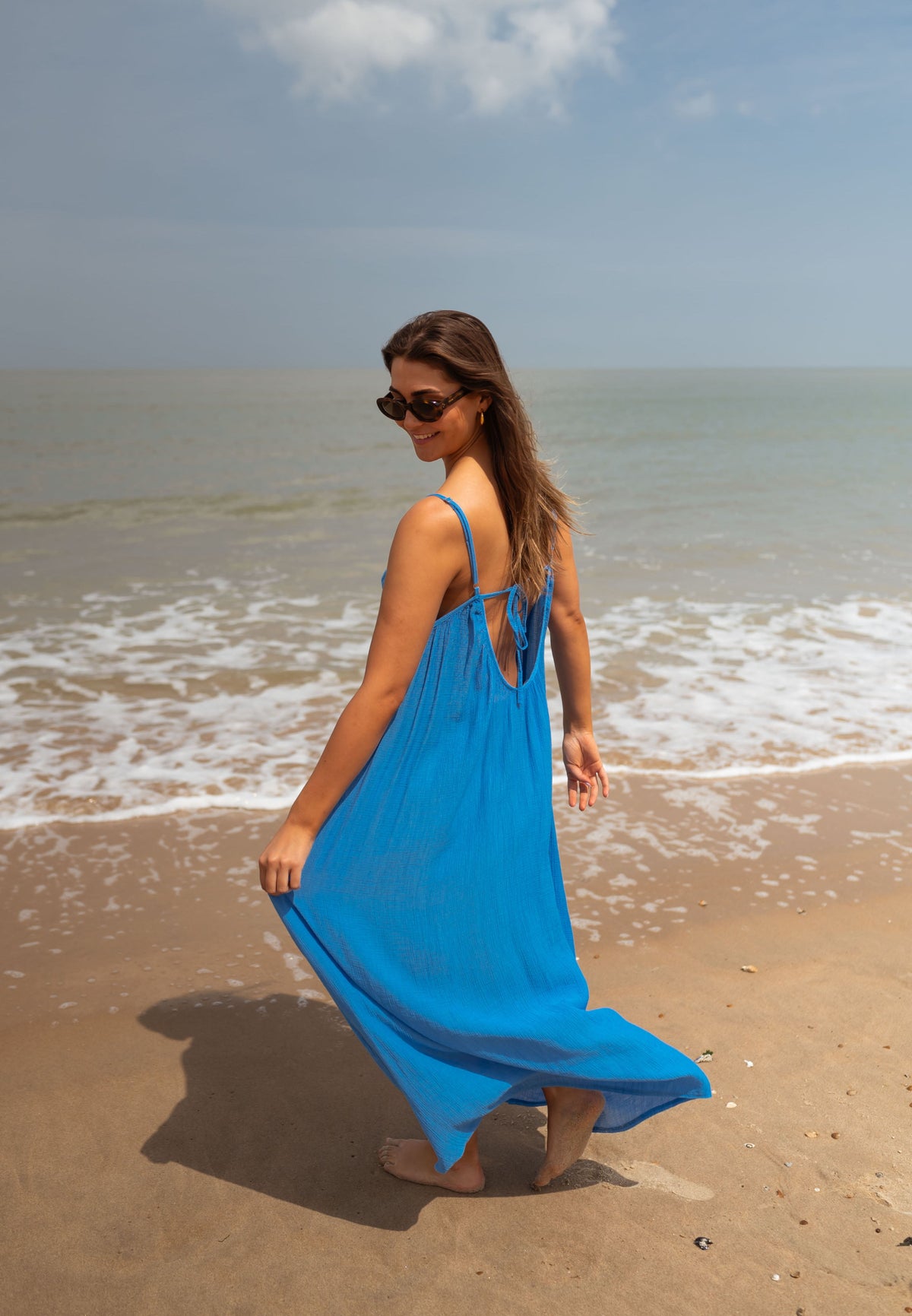 Robe Soama - bleue