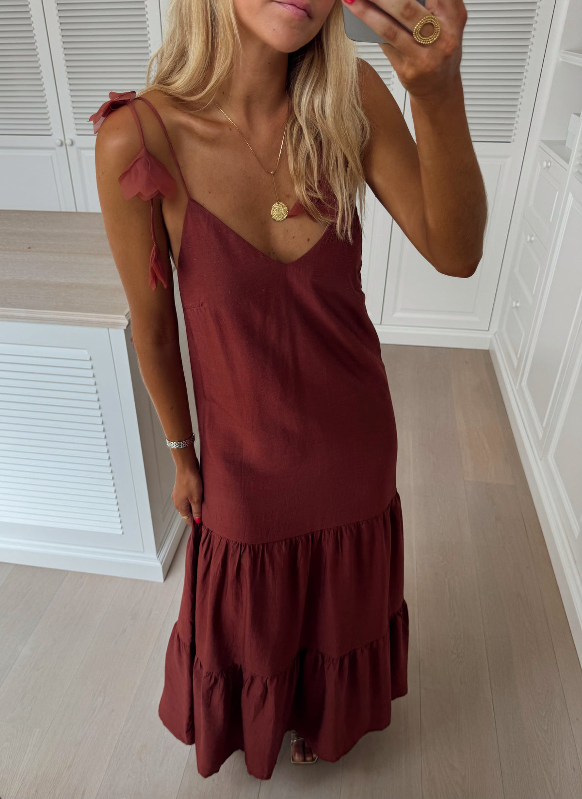 Robe Tania - brique