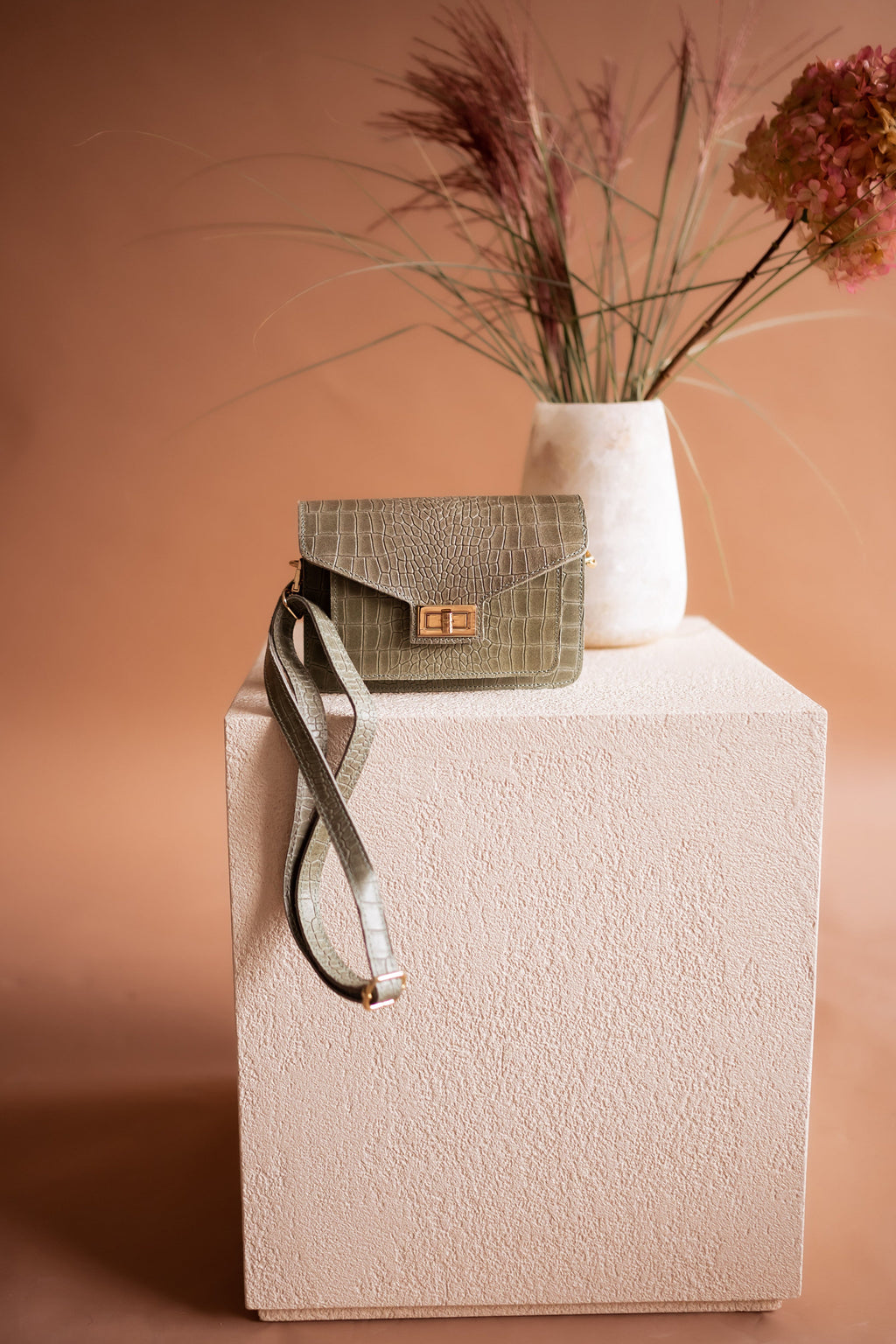 Sac Jaap en cuir - kaki