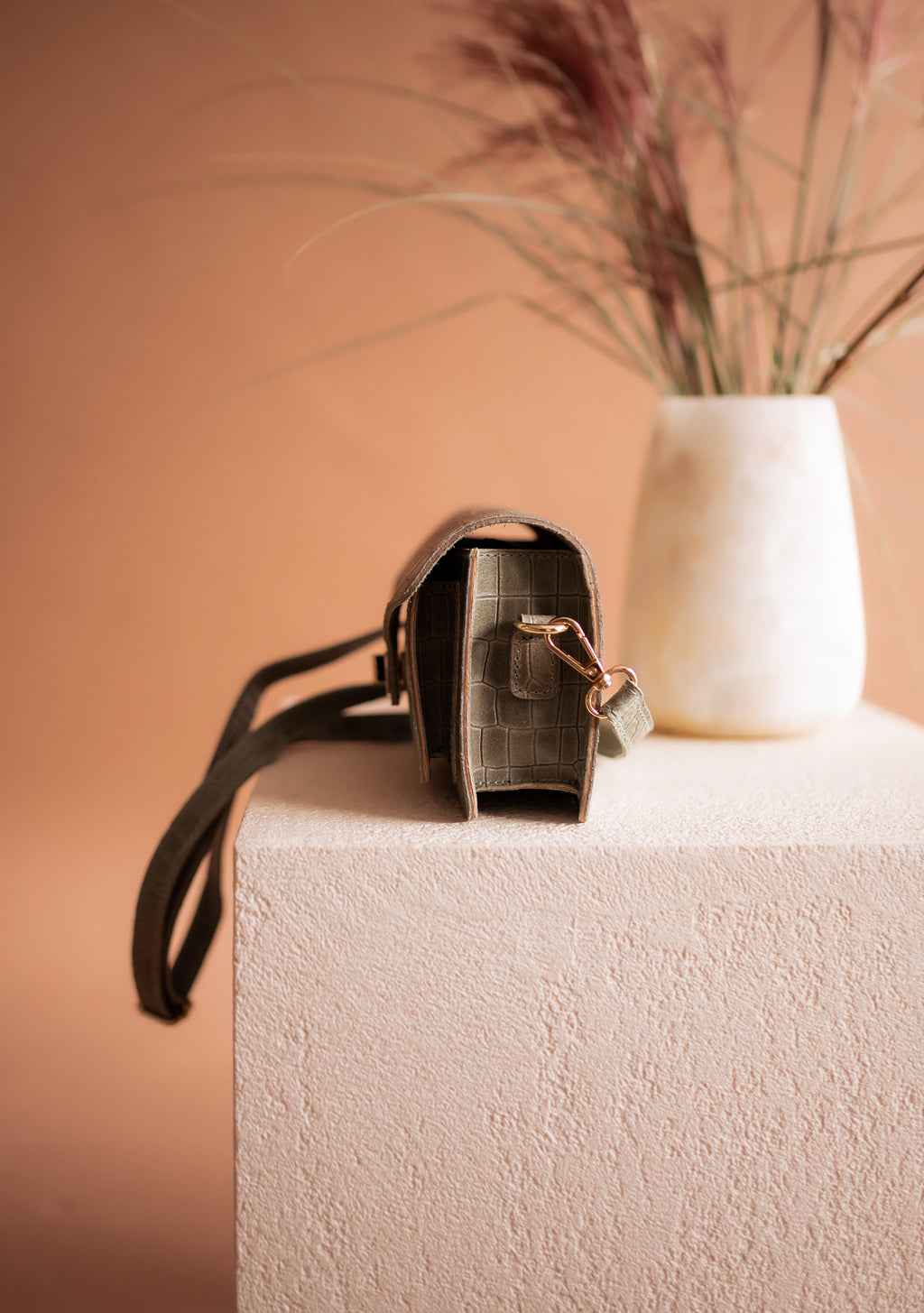 Sac Jaap en cuir - kaki