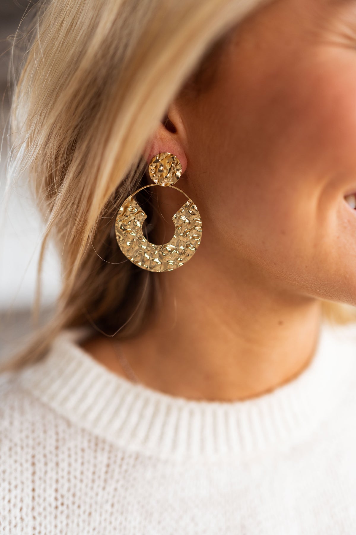 Boucles d’oreilles Saga - dorées