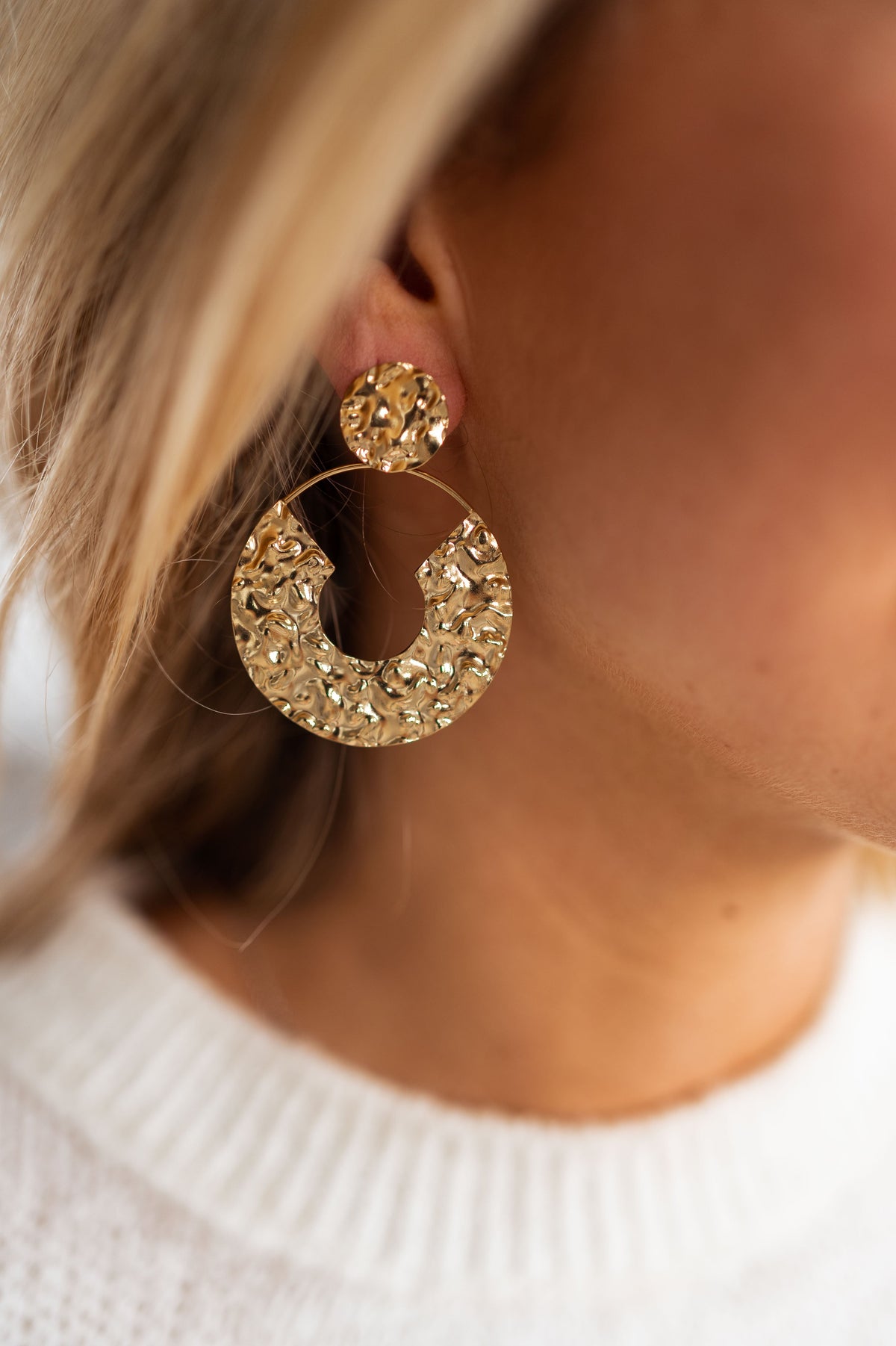 Boucles d’oreilles Saga - dorées