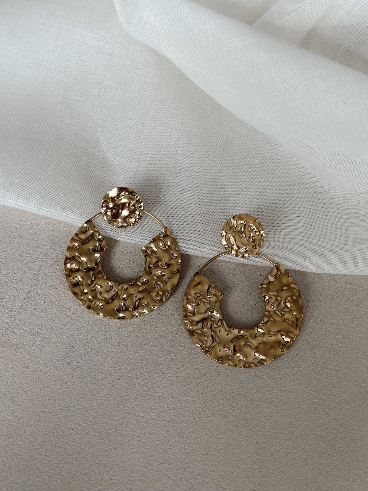 Boucles d’oreilles Saga - dorées