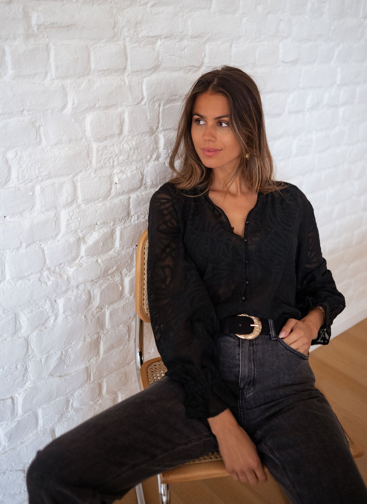Blouse Salima - noire