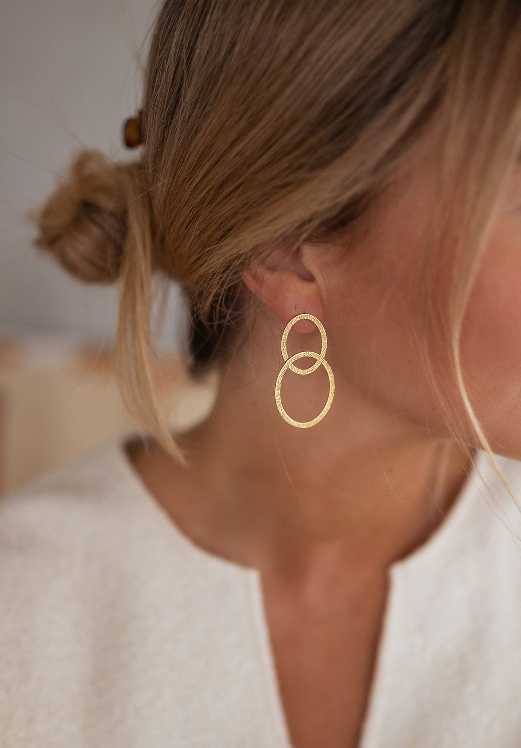 Boucles d’oreilles Salina - dorées