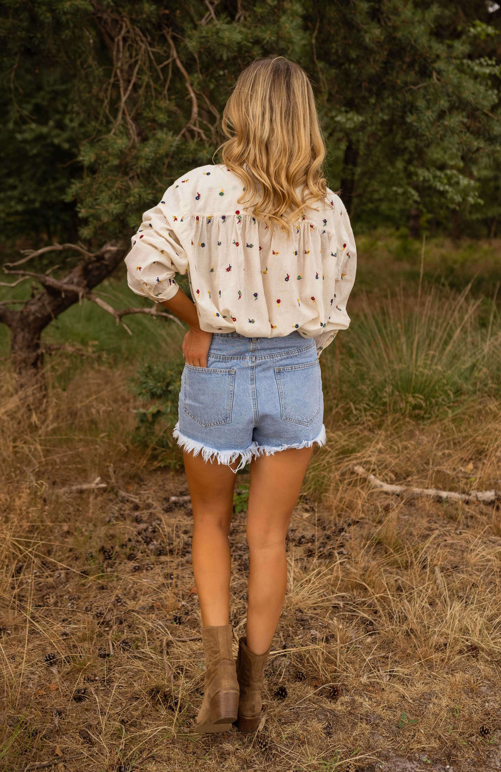 Short Franck - bleu en jeans