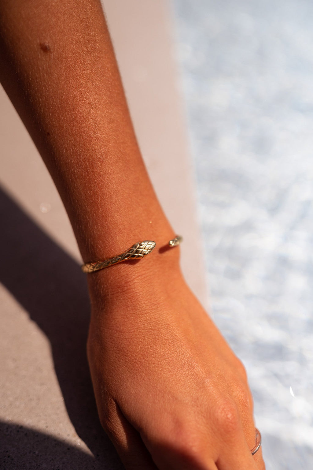 Bracelet Snake - doré